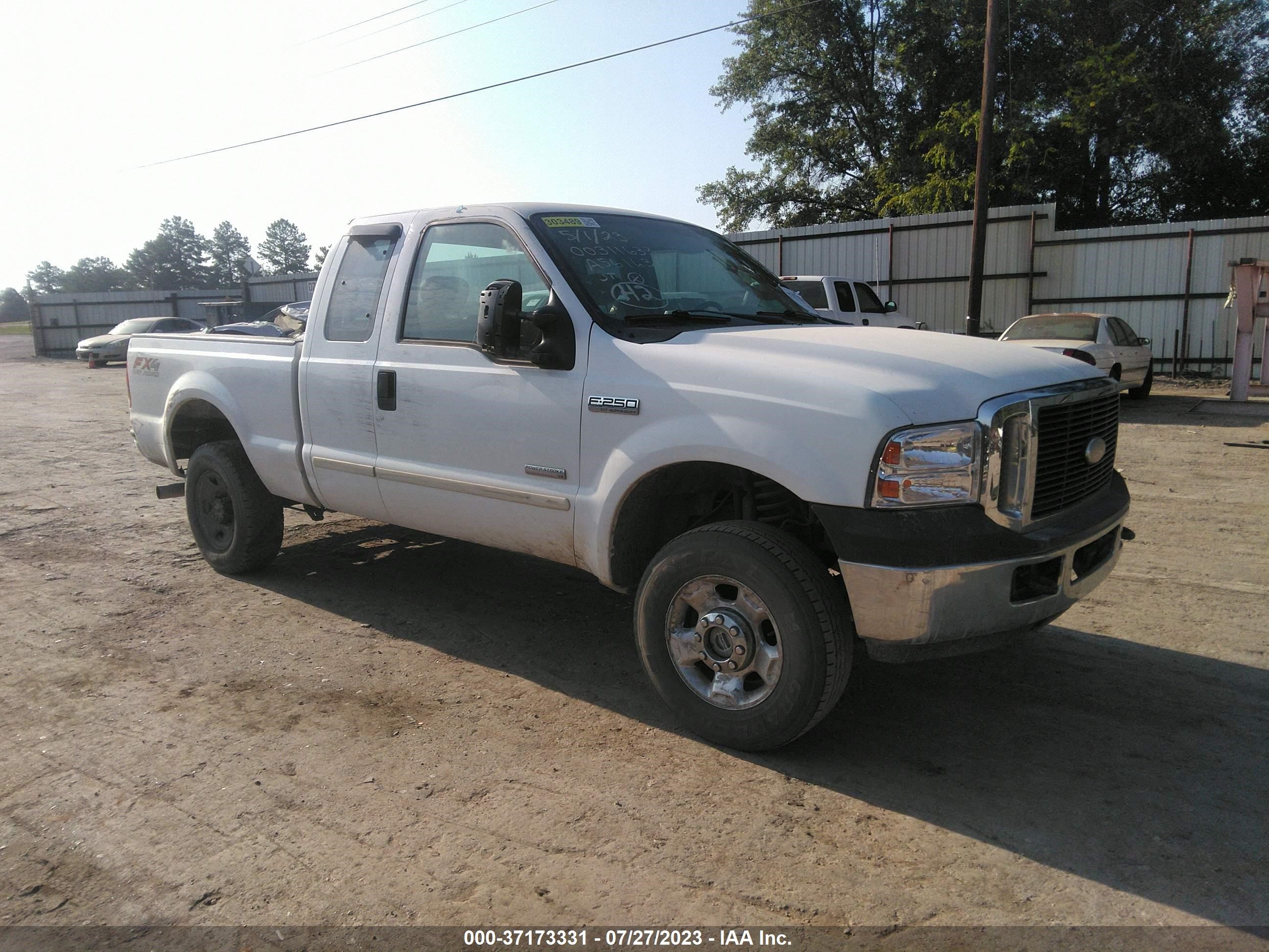 FORD F250 2005 1ftsx21p15ea56163