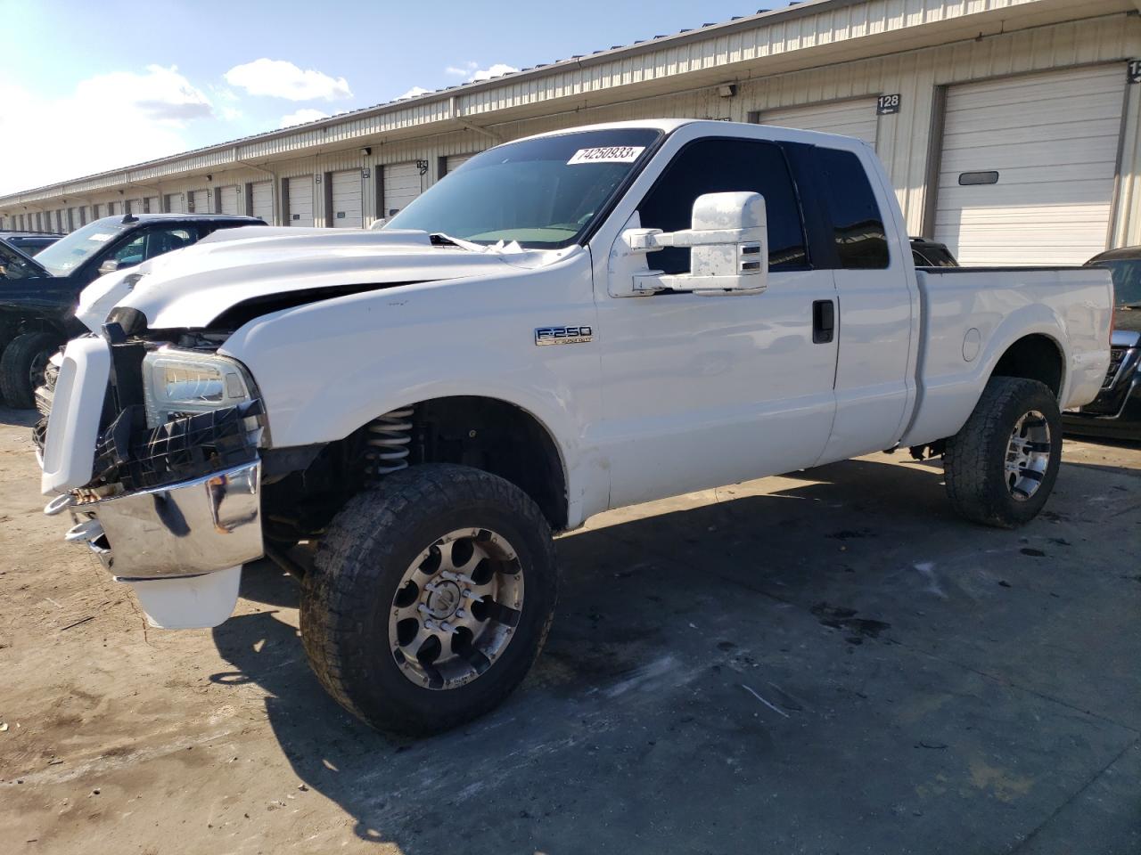 FORD F250 2006 1ftsx21p16ec34980