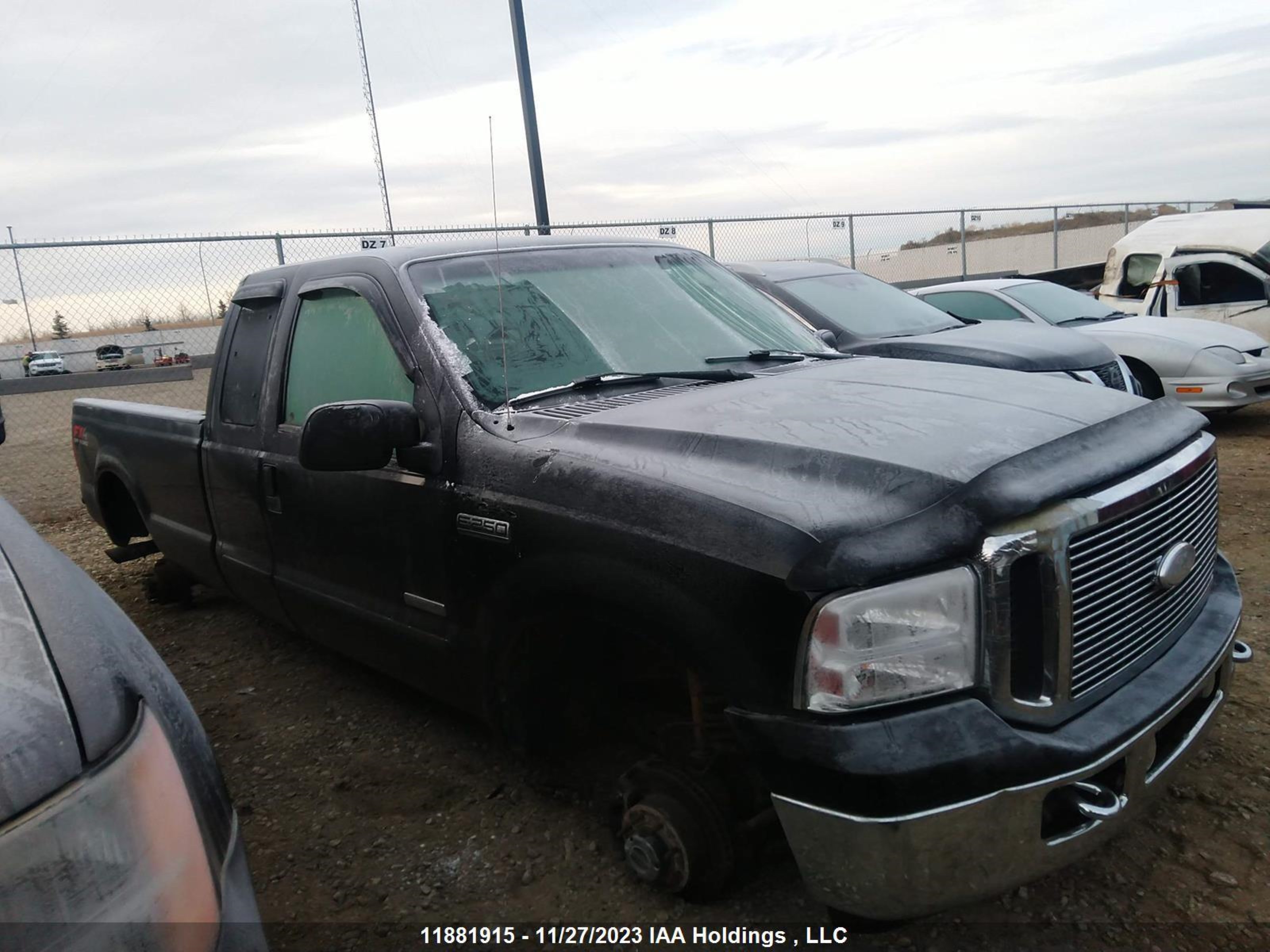 FORD F250 2007 1ftsx21p57ea78413