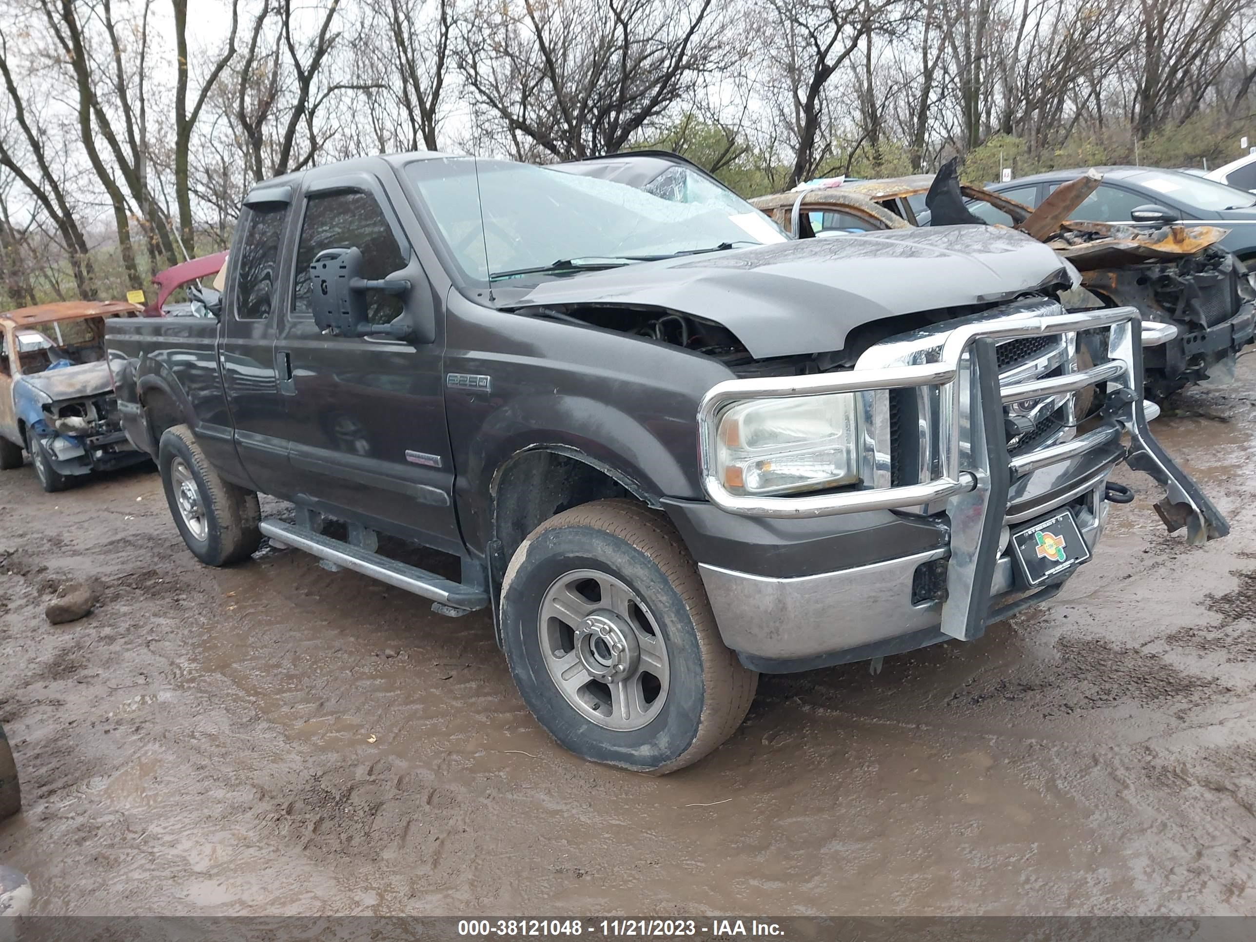 FORD F250 2007 1ftsx21p57eb44720