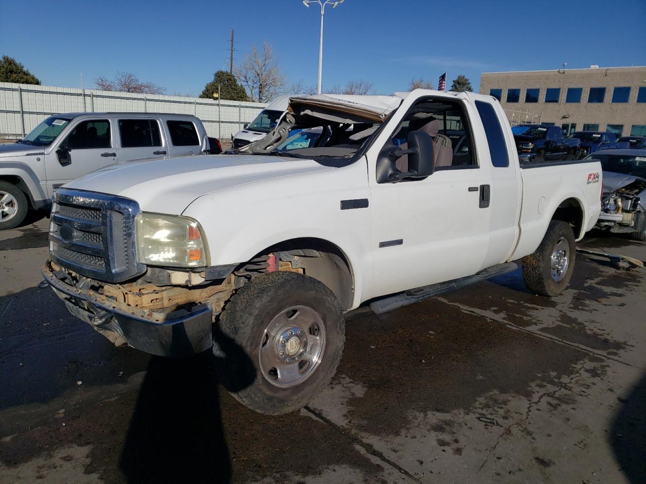 FORD F250 2005 1ftsx21p65ec88497