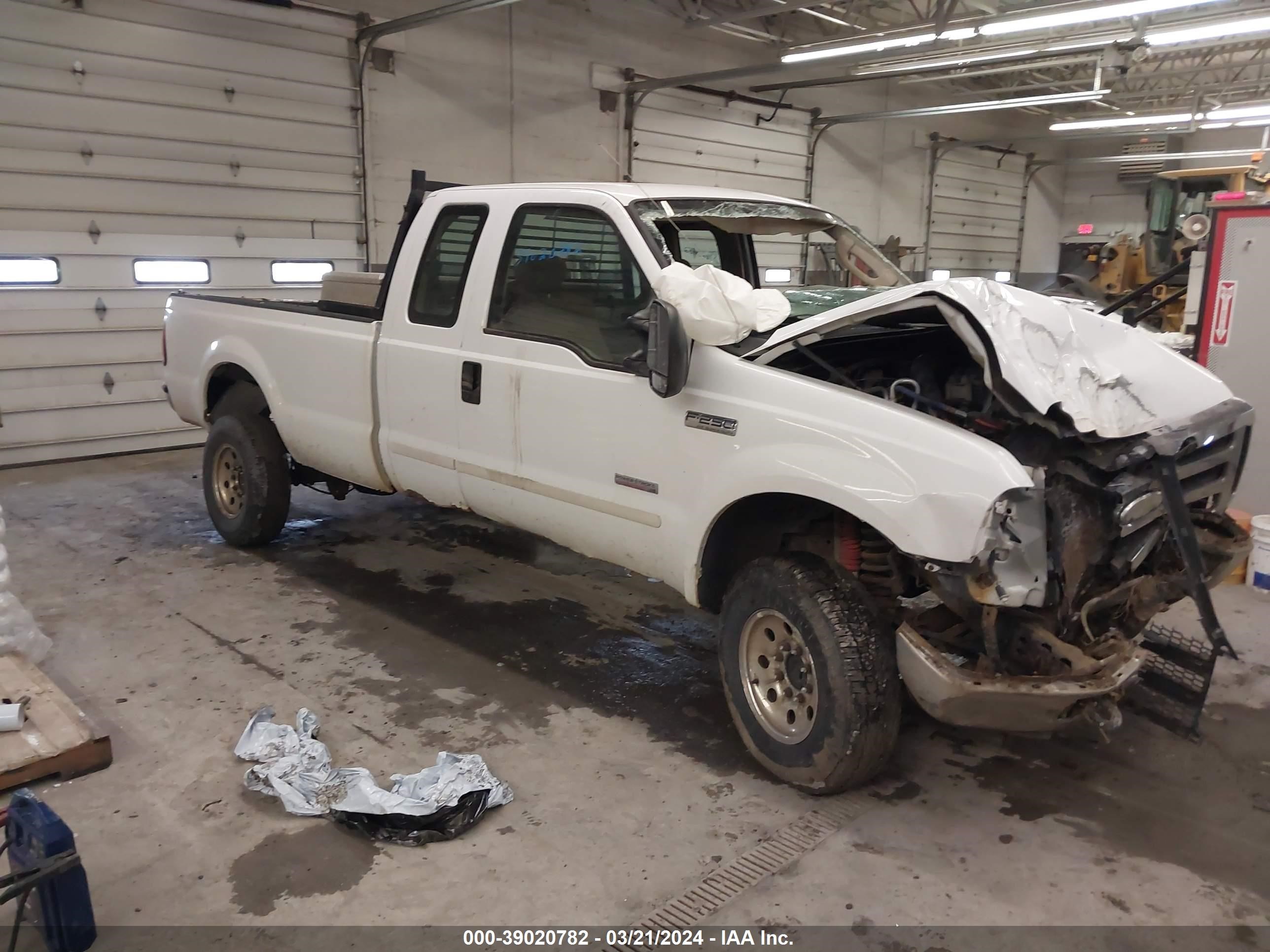 FORD F250 2005 1ftsx21p75eb23090