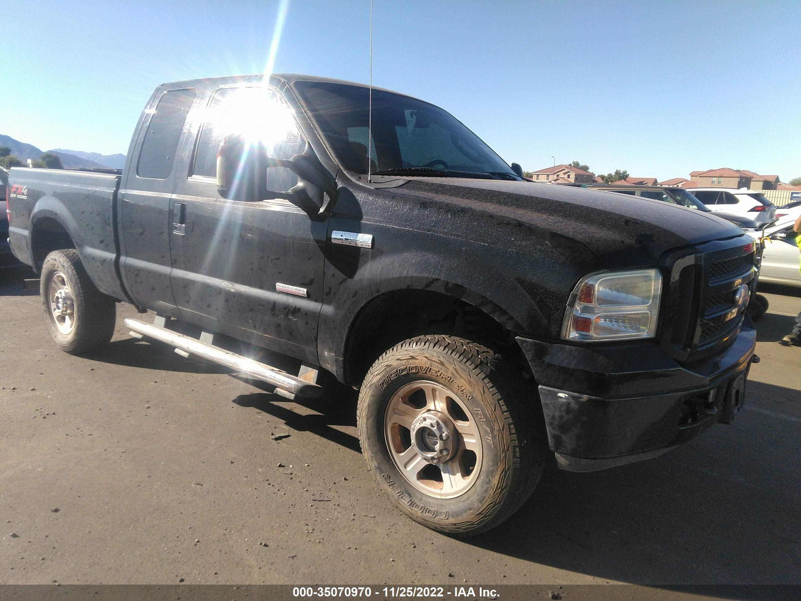 FORD F250 2005 1ftsx21p85eb88353