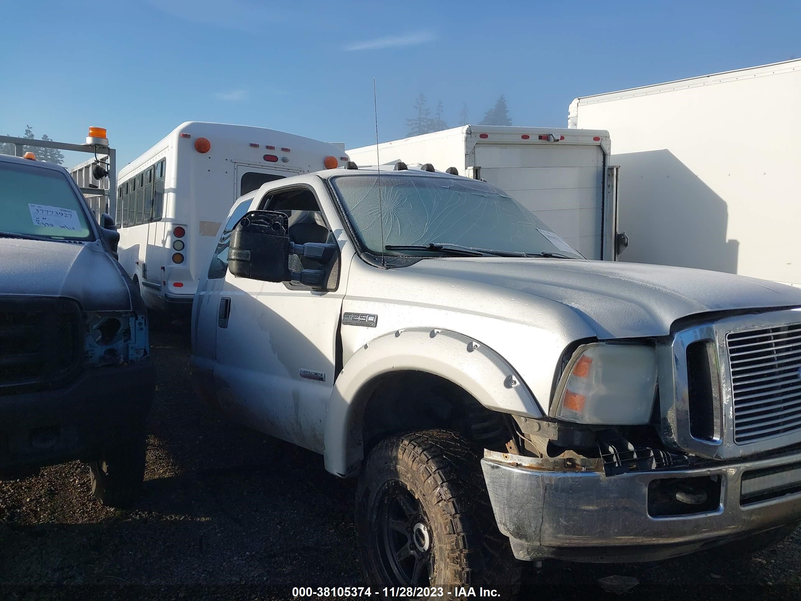 FORD F250 2007 1ftsx21p87ea01535