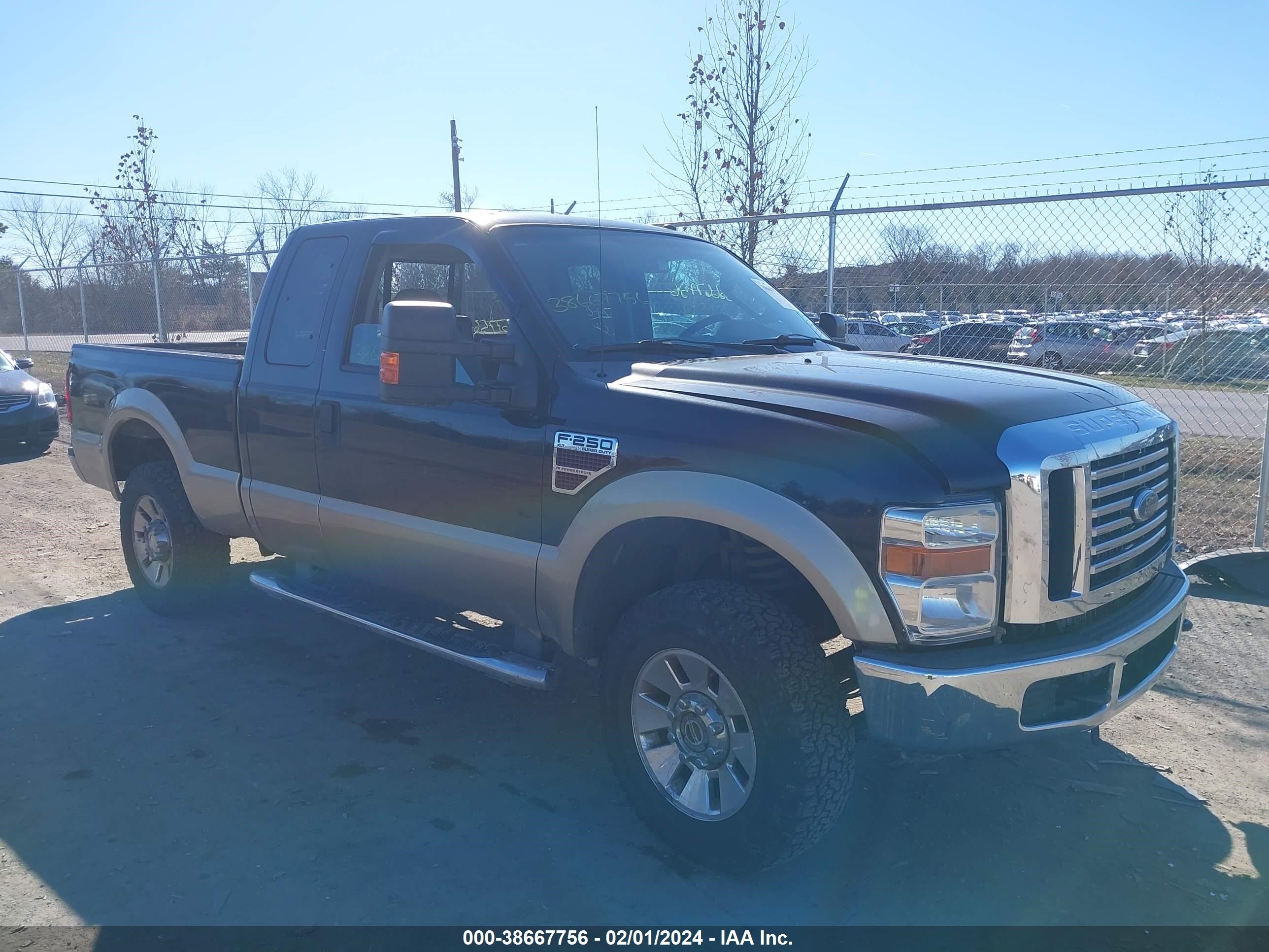 FORD F250 2008 1ftsx21r18ea45234