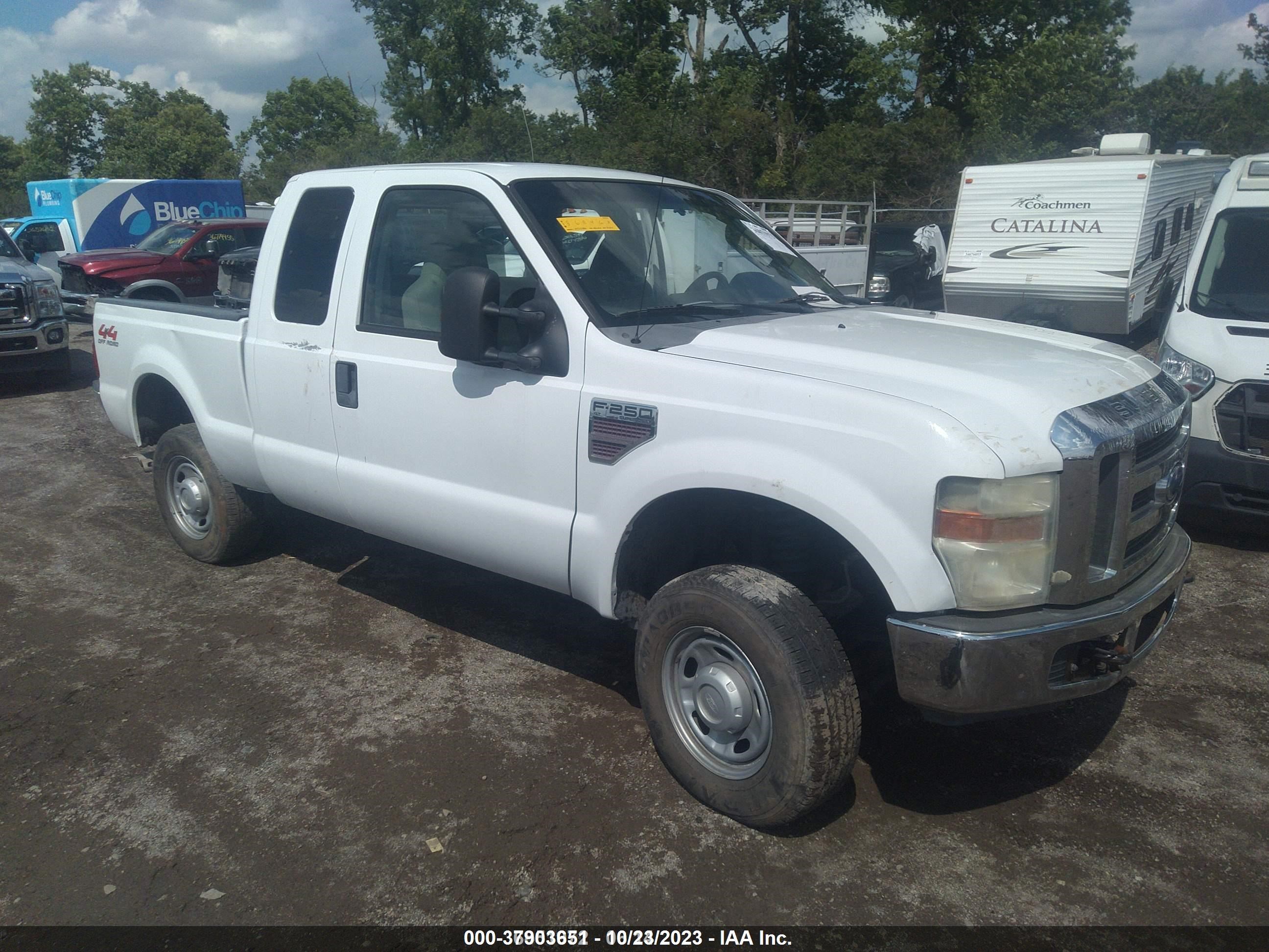 FORD F250 2008 1ftsx21r68eb68463