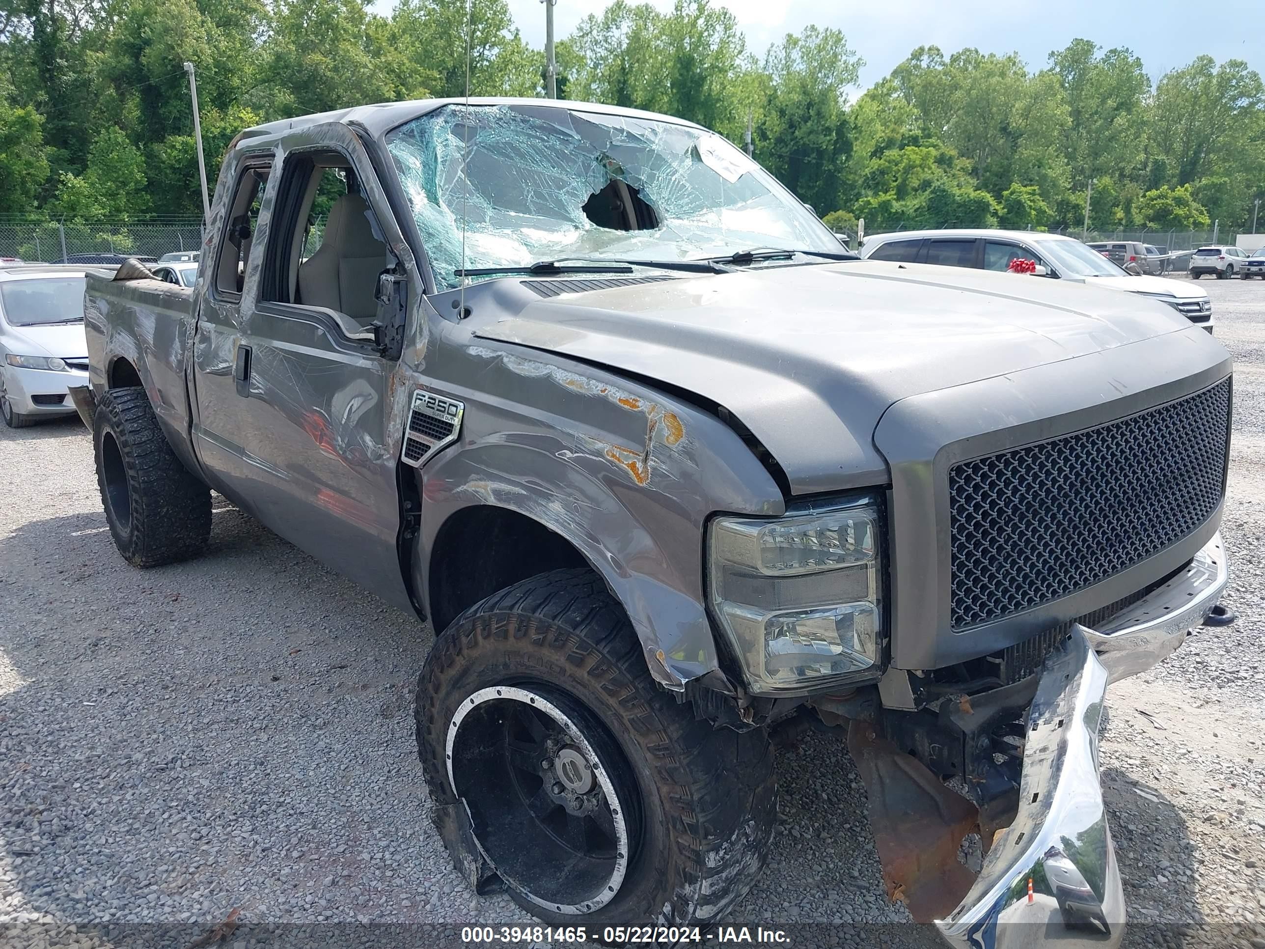 FORD F250 2008 1ftsx21r68eb79642