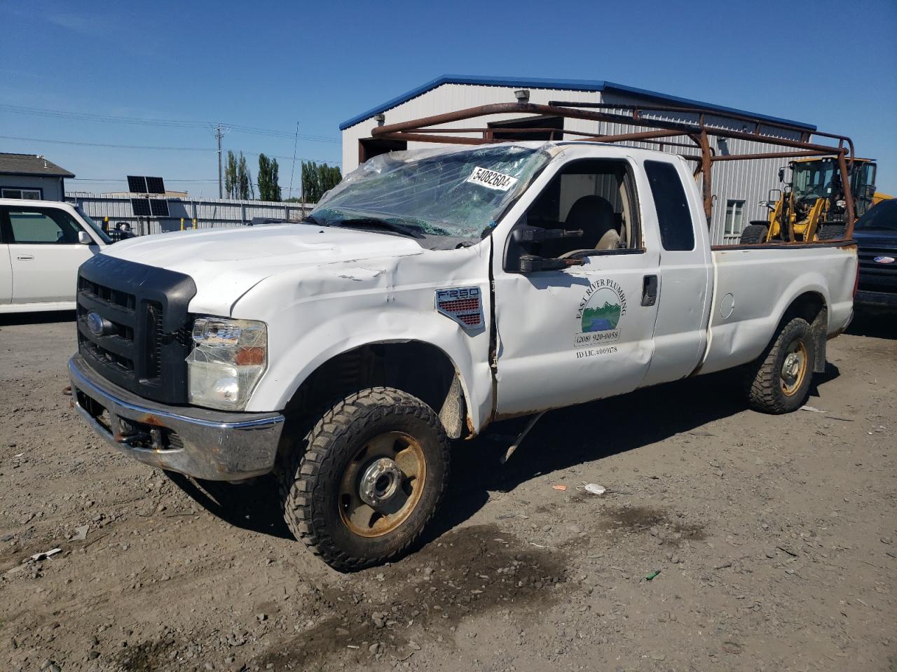 FORD F250 2008 1ftsx21r78ea46484