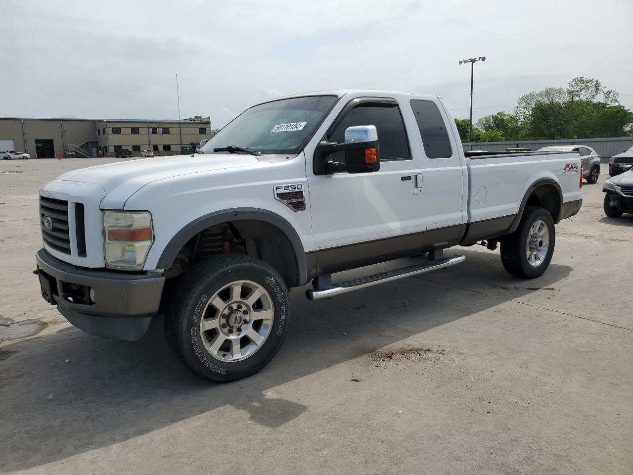 FORD F250 2008 1ftsx21r78ec07609