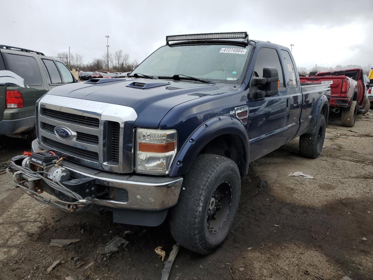 FORD F250 2008 1ftsx21r78ee22259