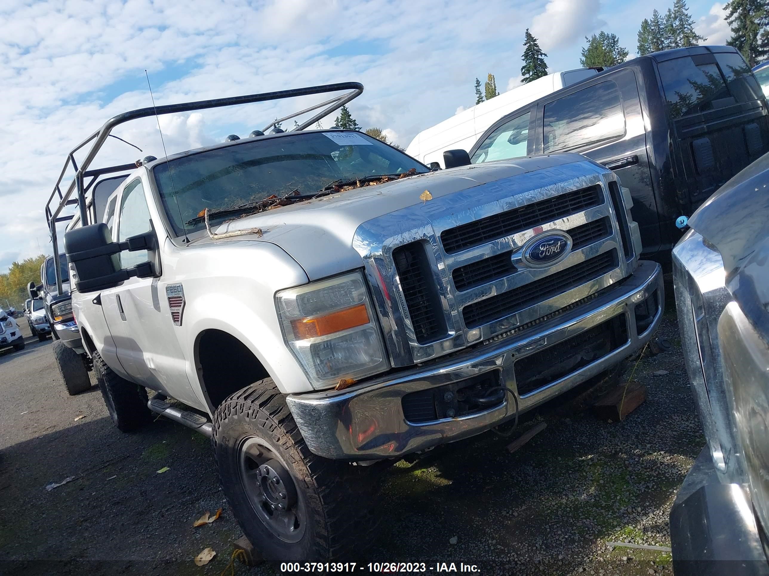 FORD F250 2008 1ftsx21r88ed55879