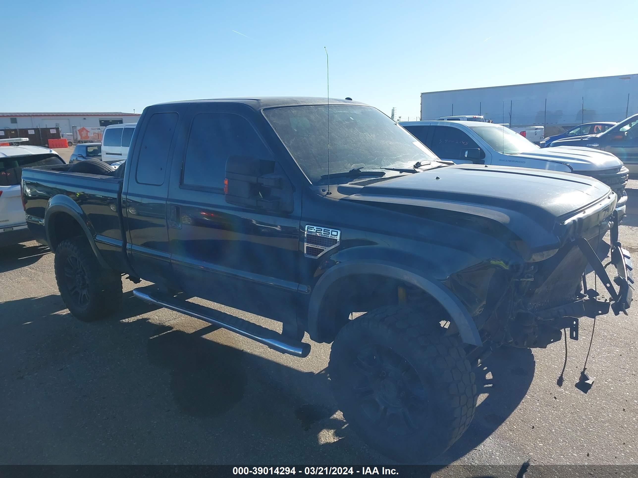 FORD F250 2008 1ftsx21r98ec46900