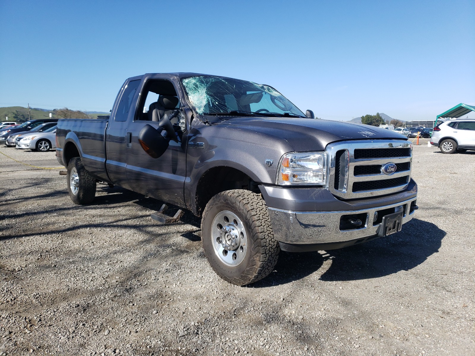 FORD F250 SUPER 2006 1ftsx21y36ed09560