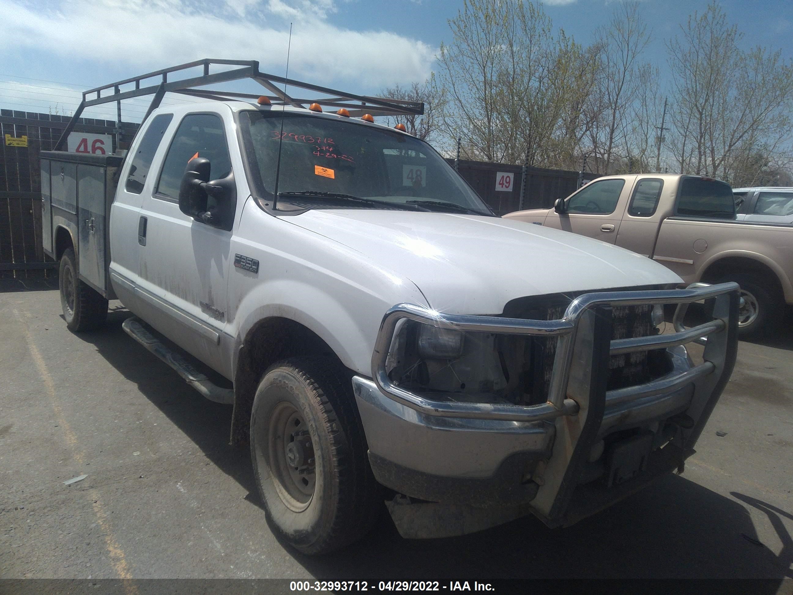 FORD F350 2002 1ftsx31f32ed01005