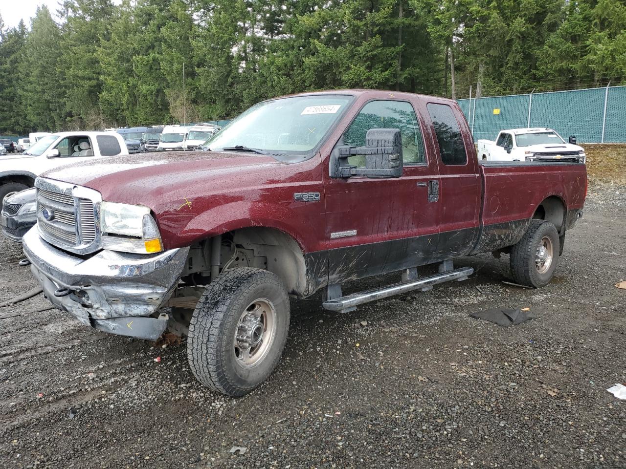 FORD F350 2004 1ftsx31p24ed04439