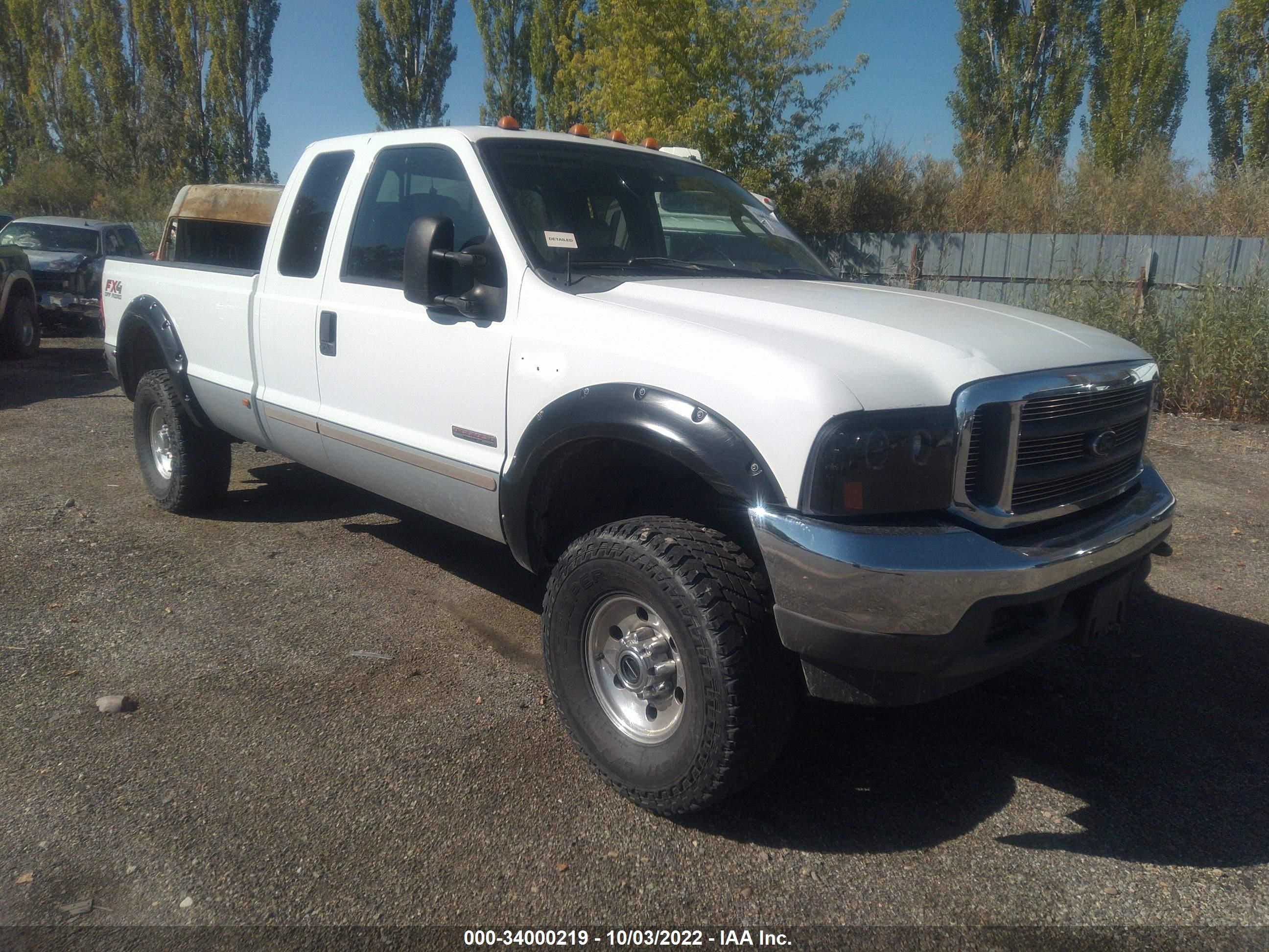 FORD F350 2004 1ftsx31p64ec82574