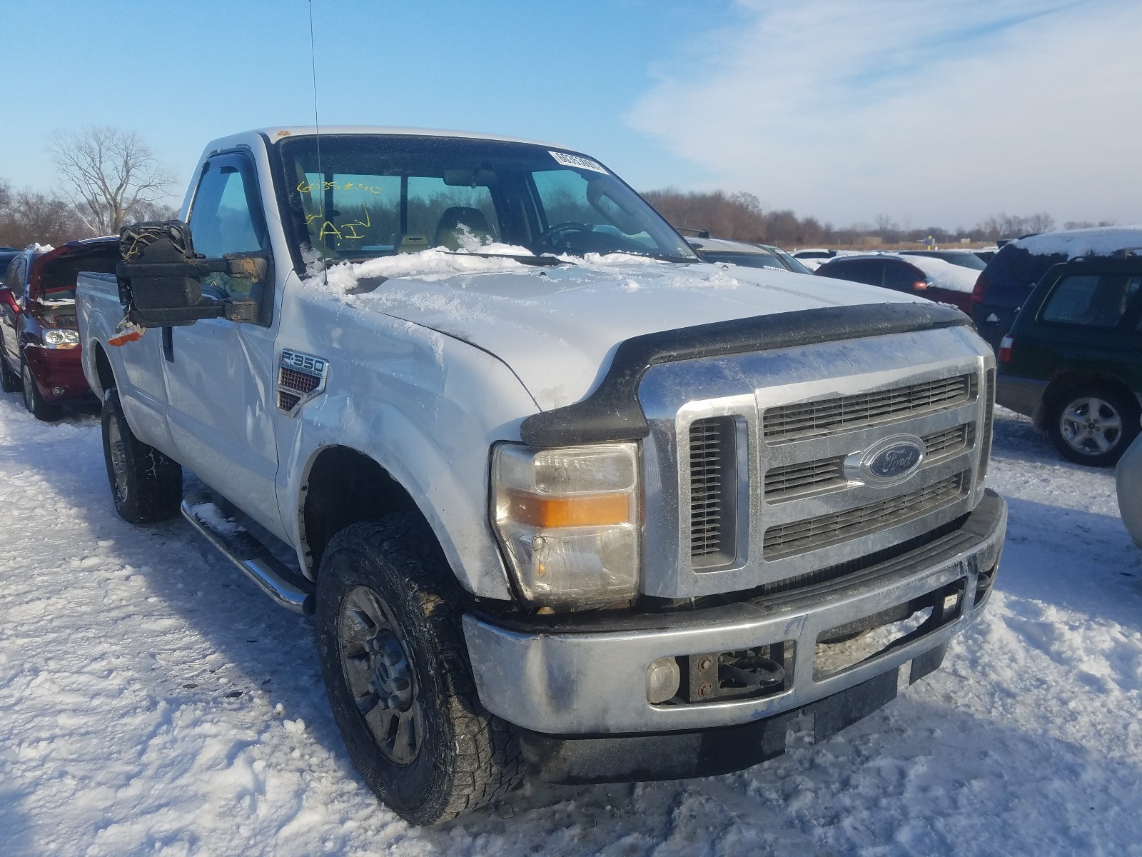 FORD F350 SRW S 2008 1ftwf31r58ea51340