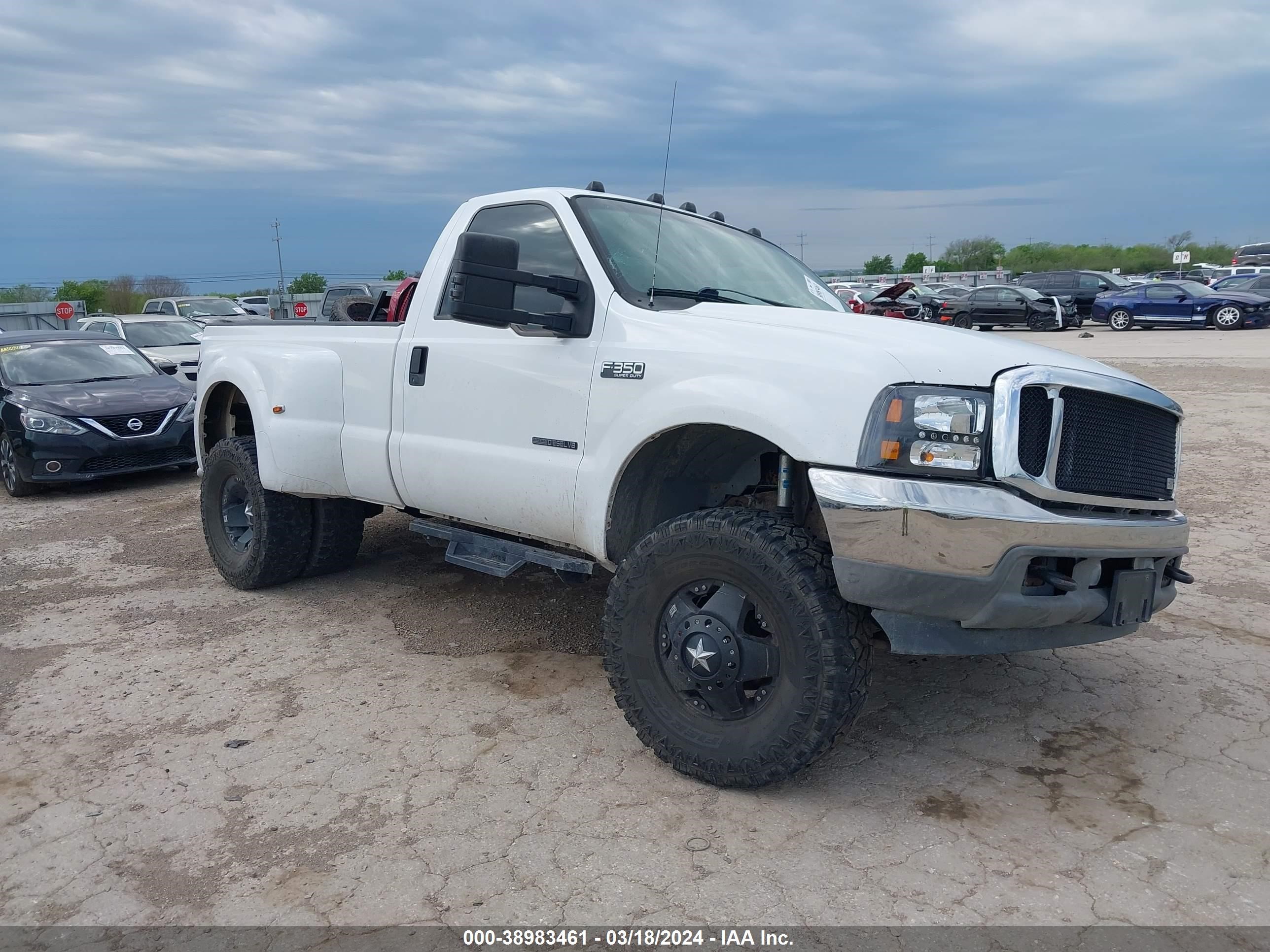 FORD F350 2002 1ftwf33f72ea28295