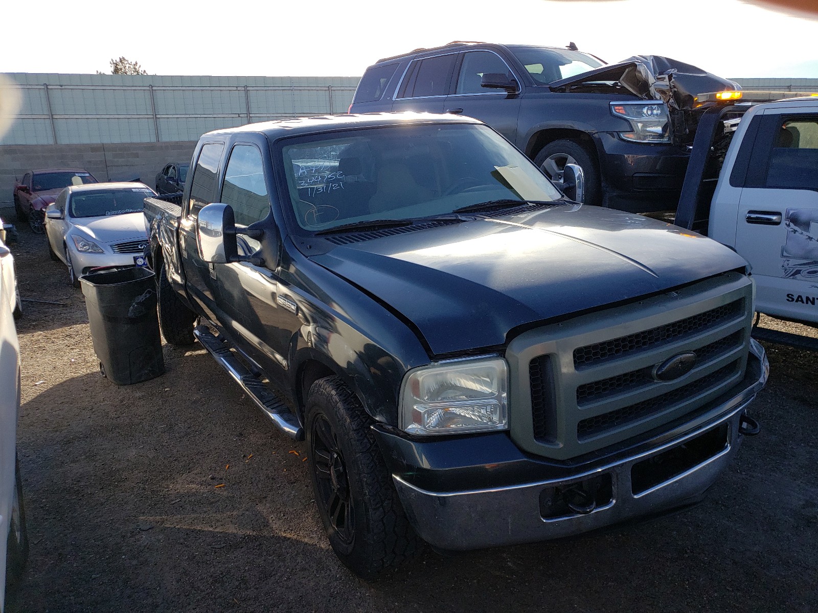 FORD F350 SRW S 2006 1ftww30546ec57597