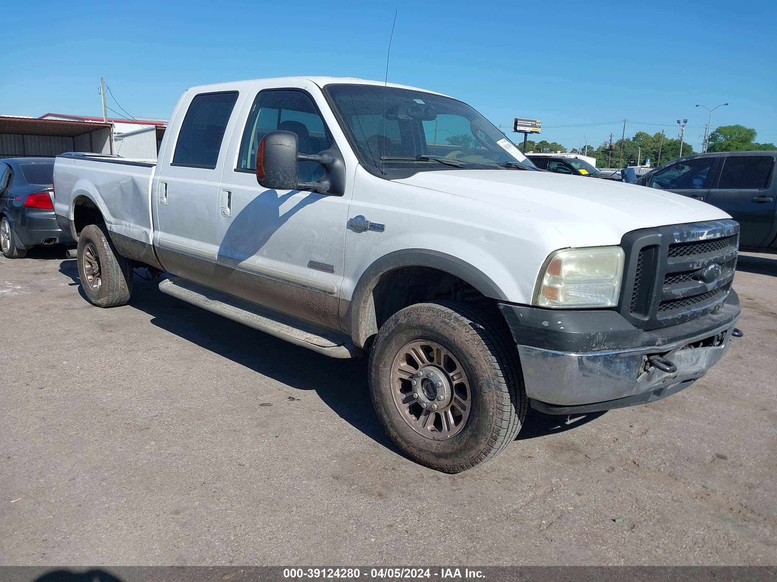 FORD F350 2005 1ftww31p25ec80360