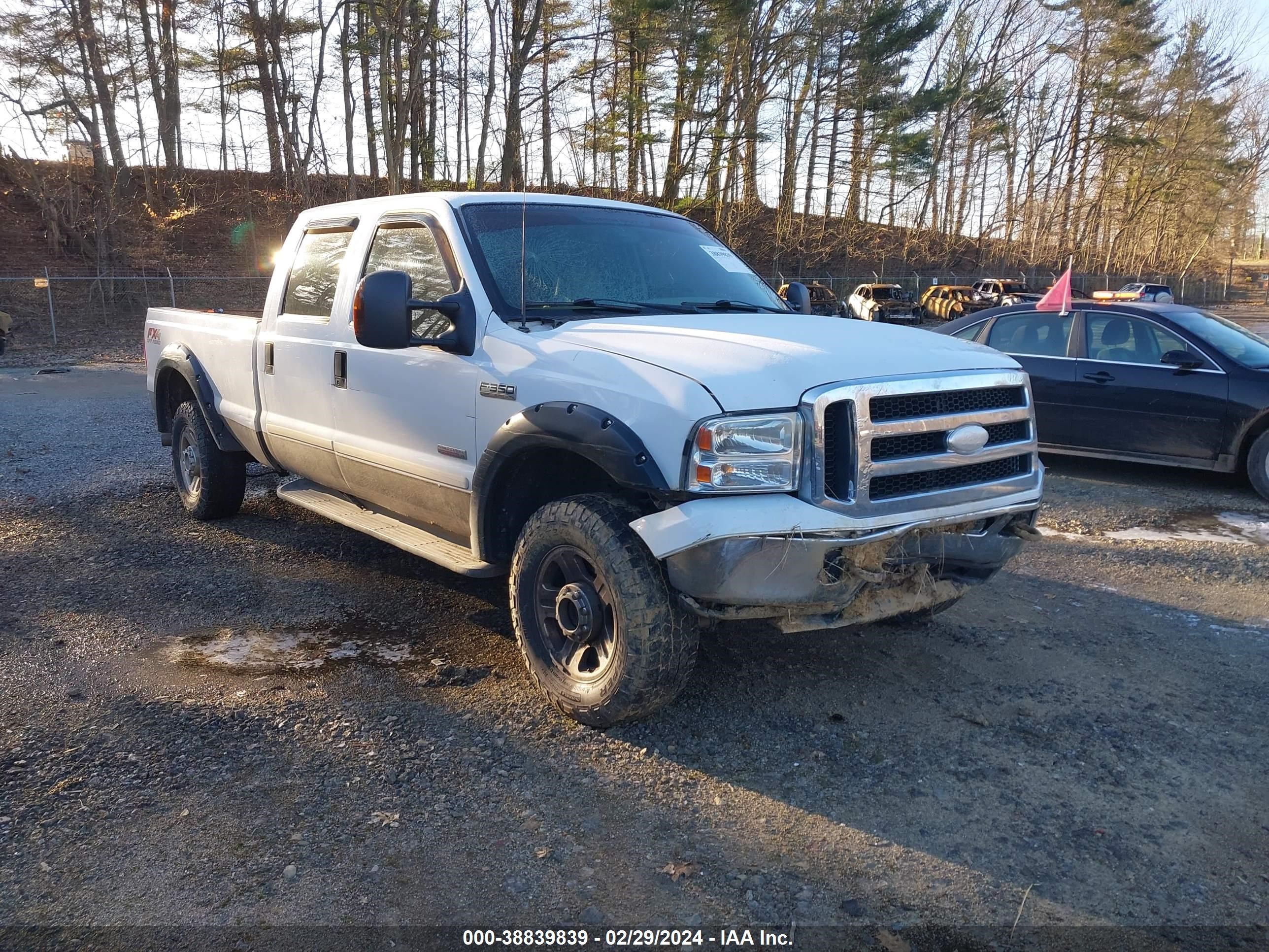 FORD F350 2005 1ftww31p85ea41721