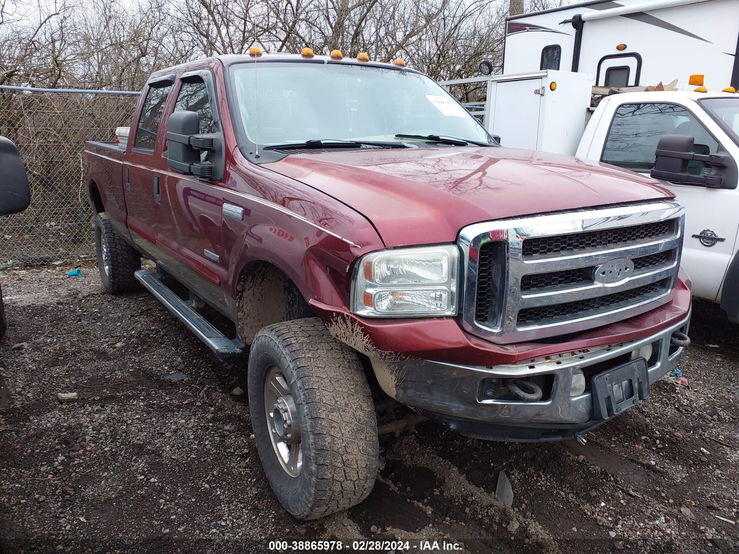 FORD F350 2005 1ftww31p85ec06067