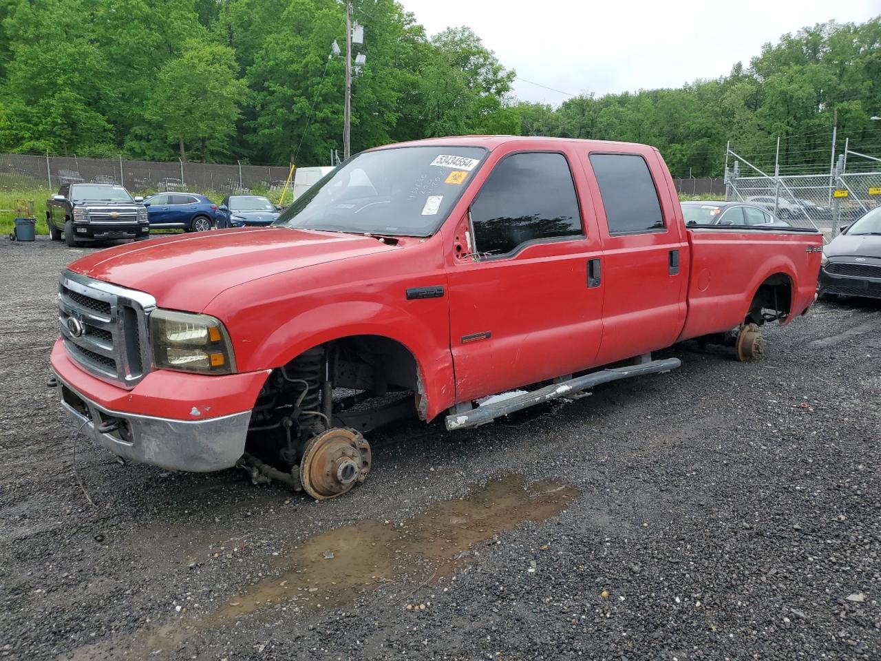 FORD F350 2007 1ftww31px7ea00185