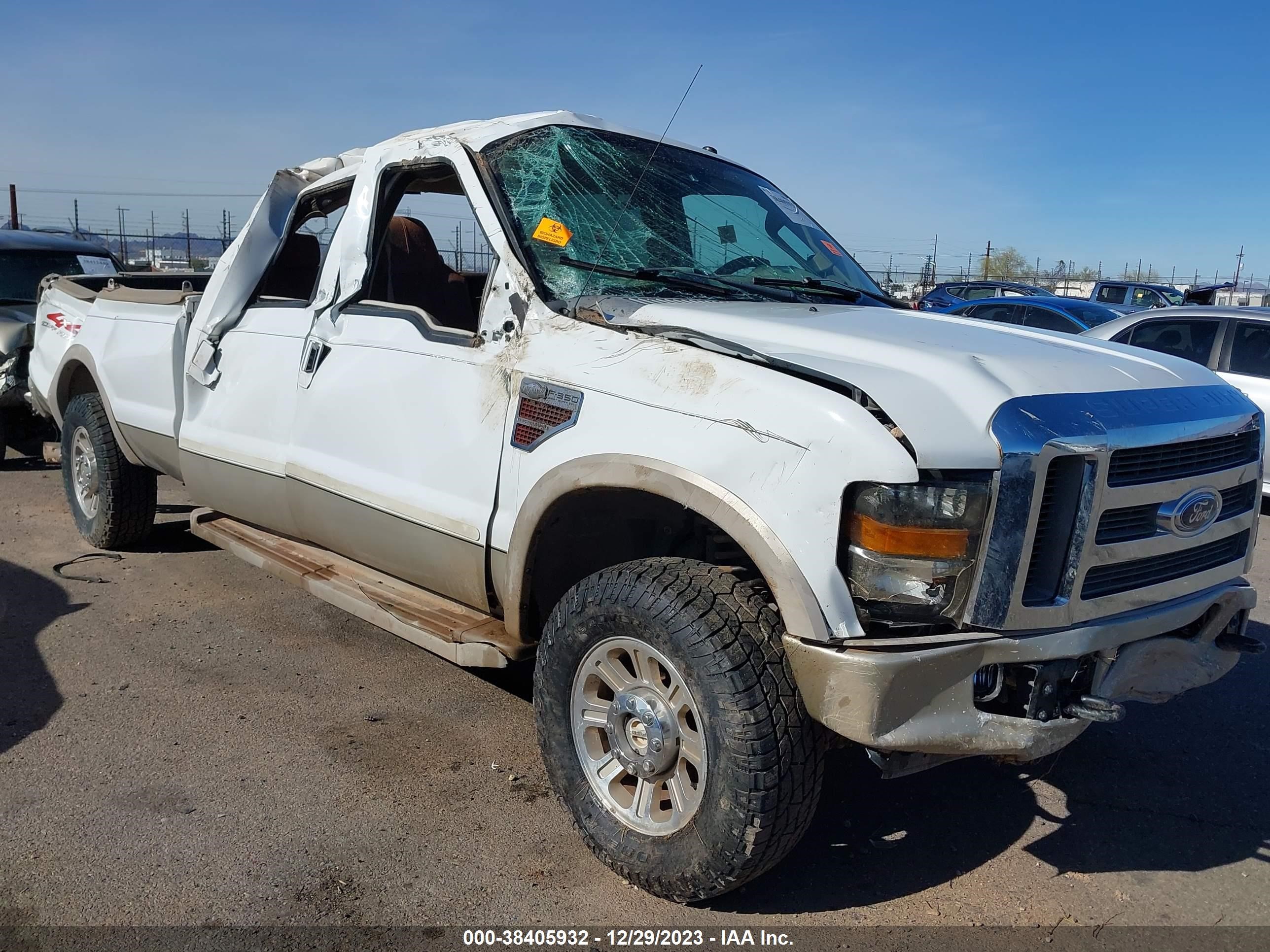 FORD F350 2008 1ftww31r38ec26507