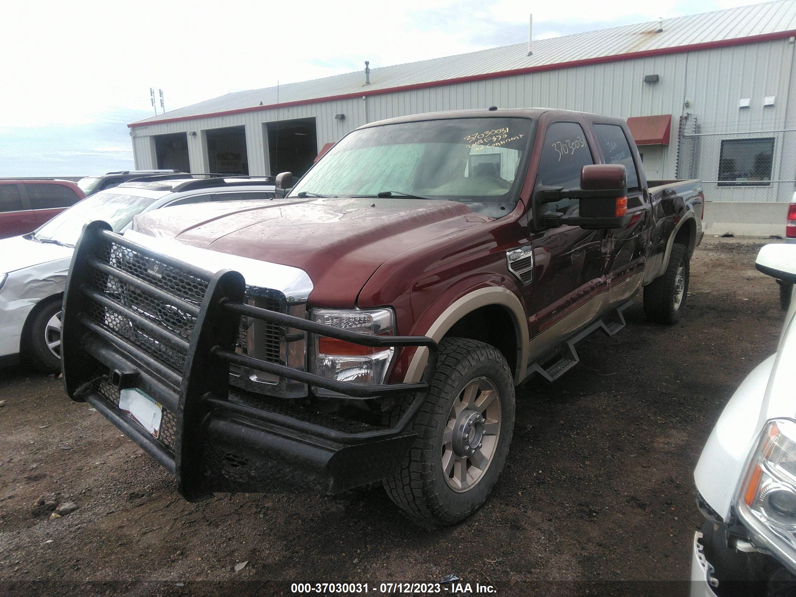 FORD F350 2008 1ftww31r48eb08711