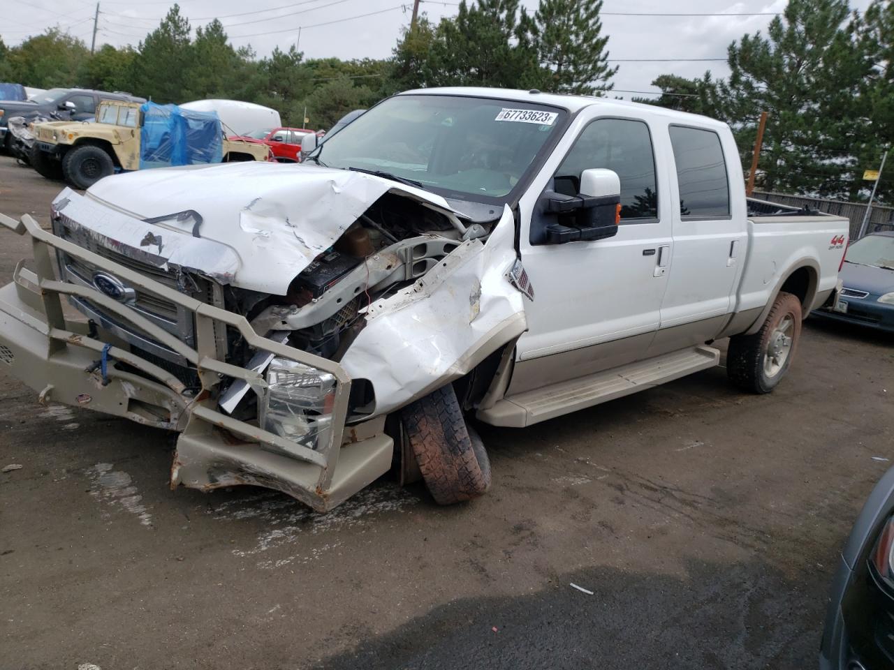 FORD F350 2008 1ftww31r48ec18481