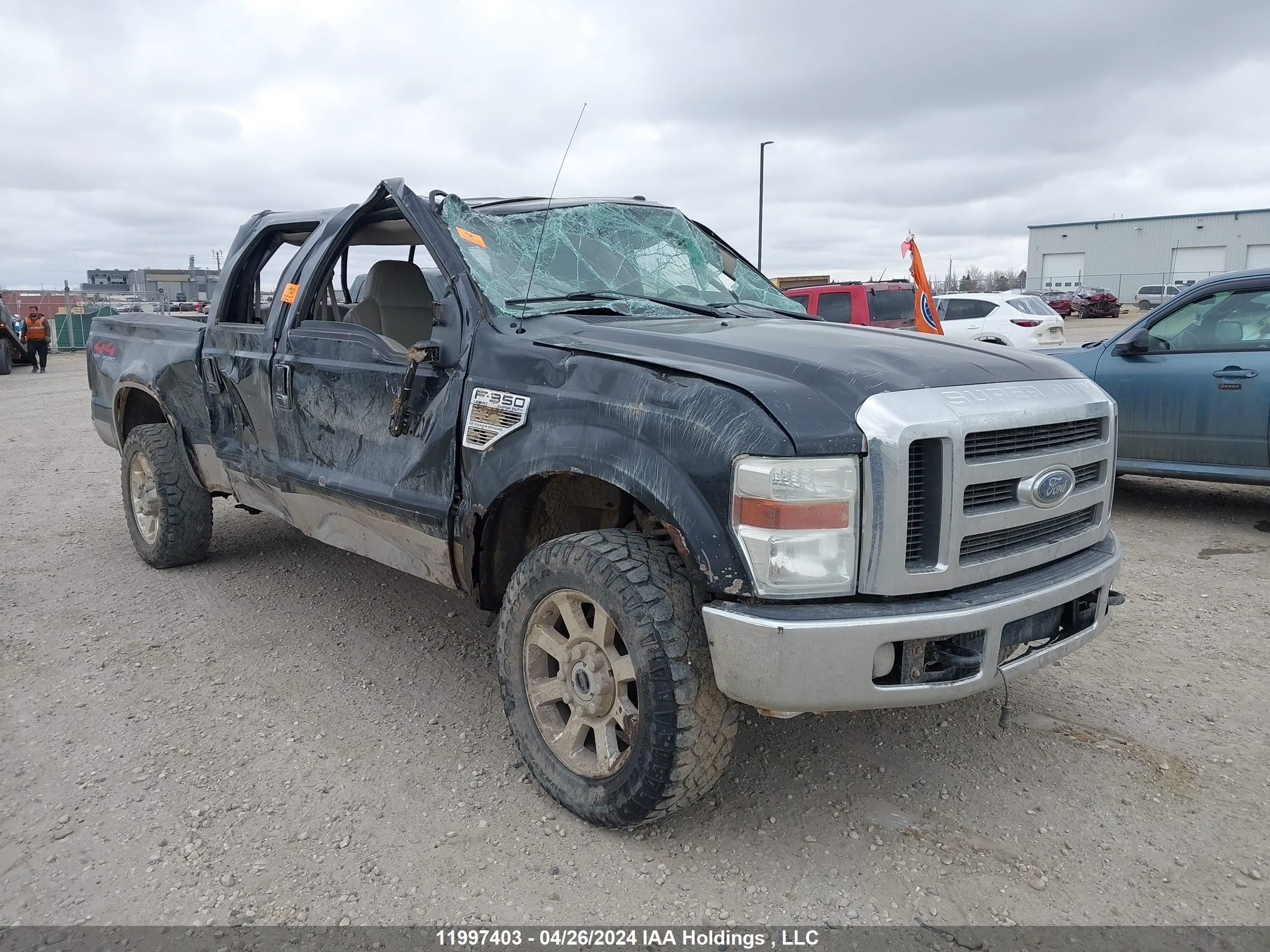 FORD F350 2008 1ftww31r58ee29897