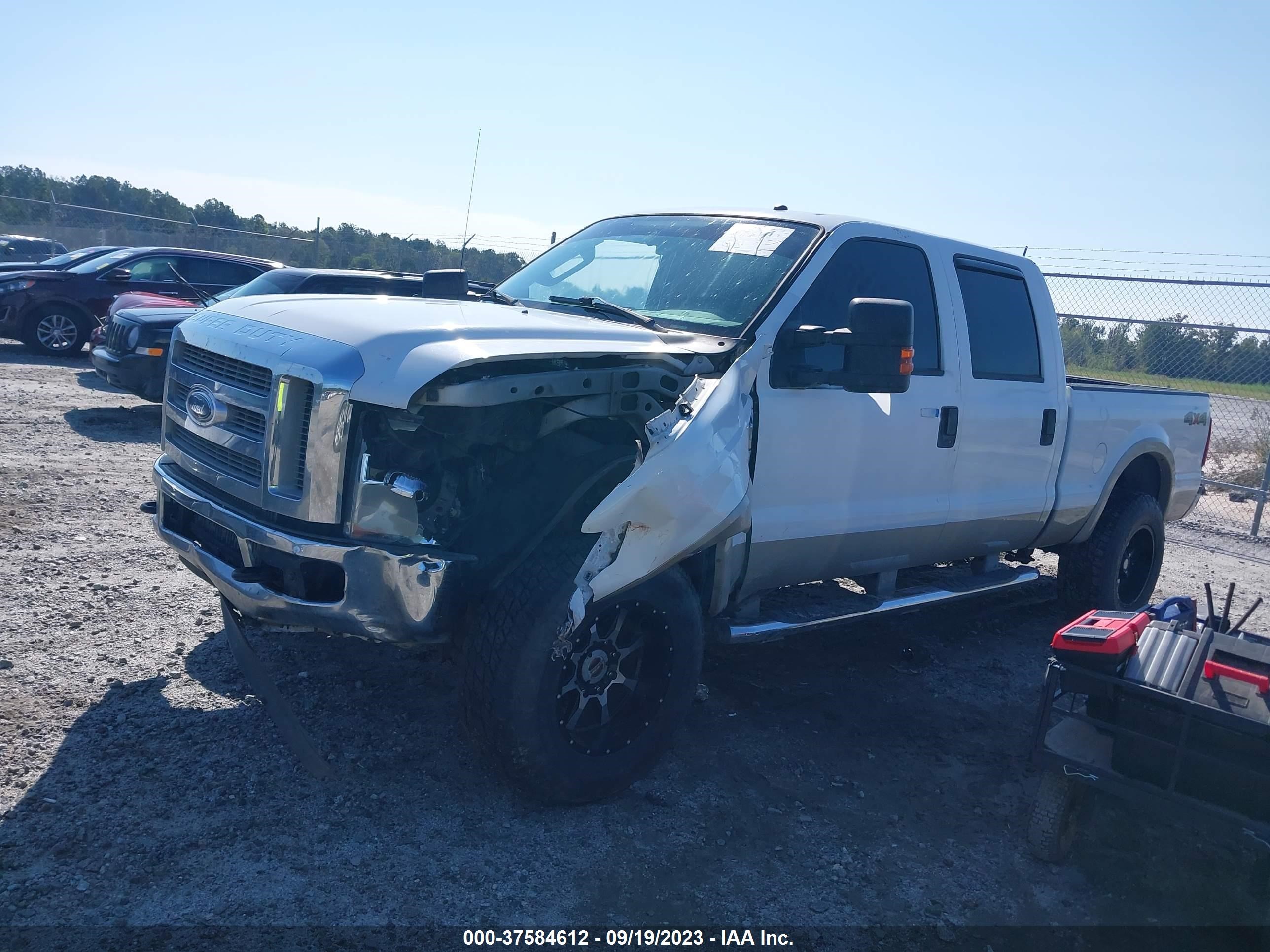 FORD F350 2008 1ftww31r68ea25300