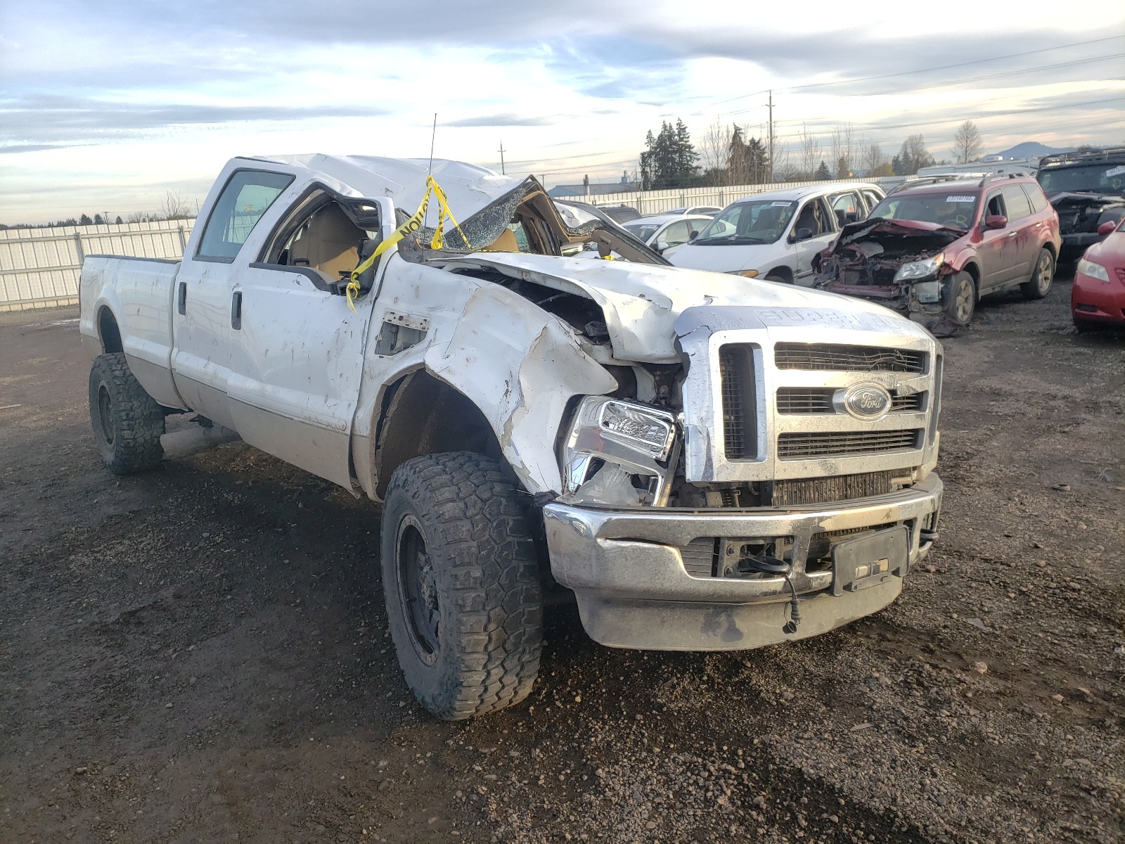 FORD F350 SRW S 2008 1ftww31r68ed43563