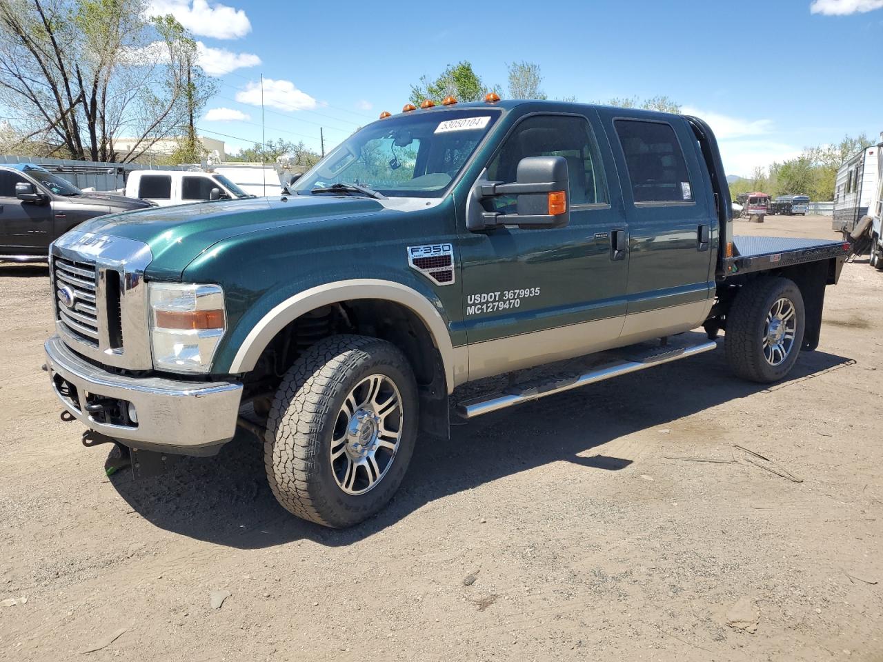 FORD F350 2008 1ftww31r78ea25208