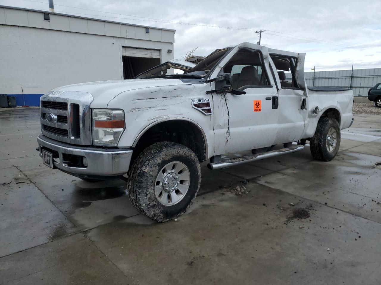 FORD F350 SRW S 2008 1ftww31r78eb97481