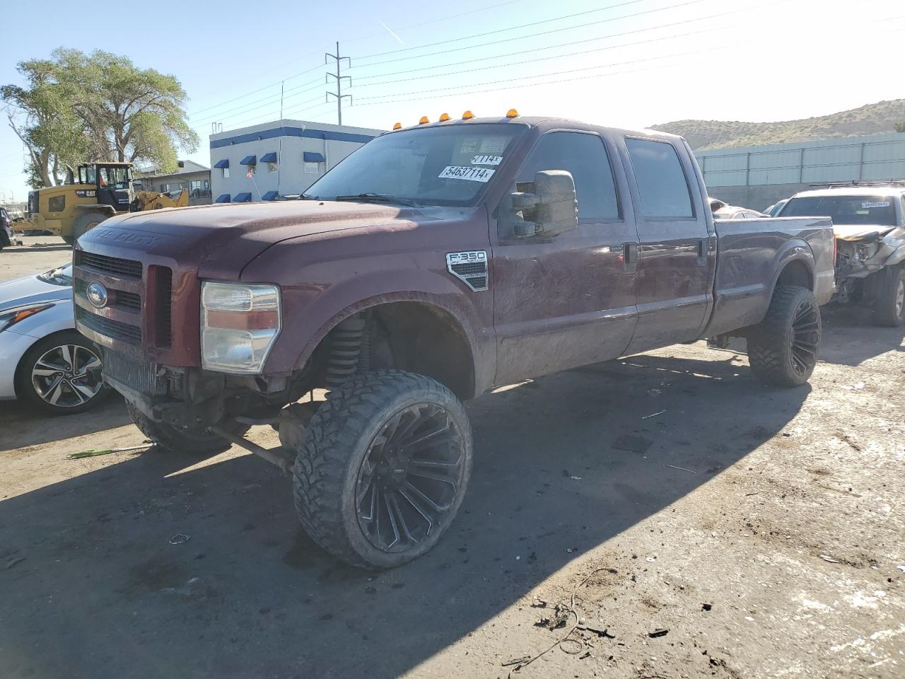 FORD F350 2008 1ftww31r78ed65667