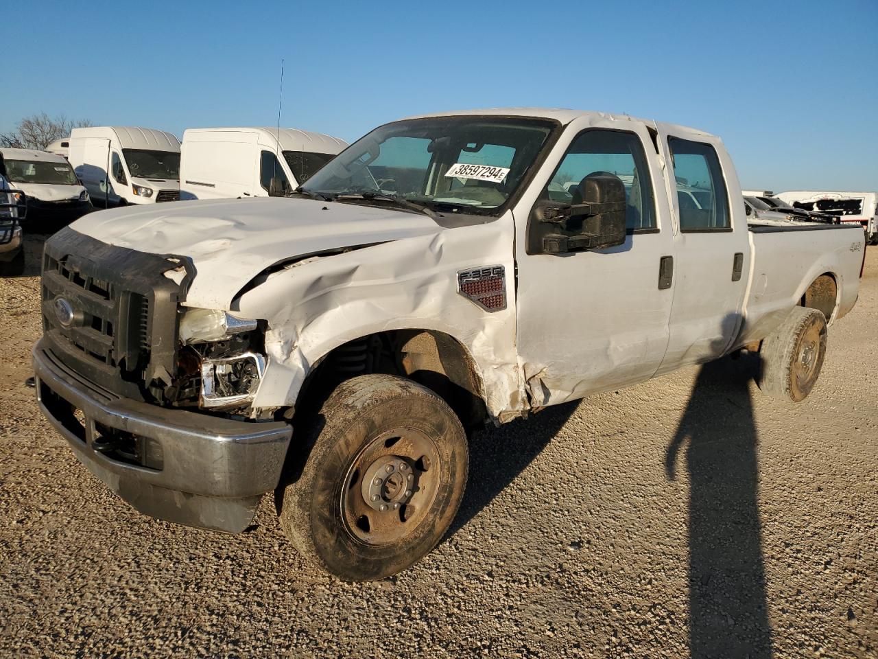 FORD F350 2008 1ftww31r78ed94487