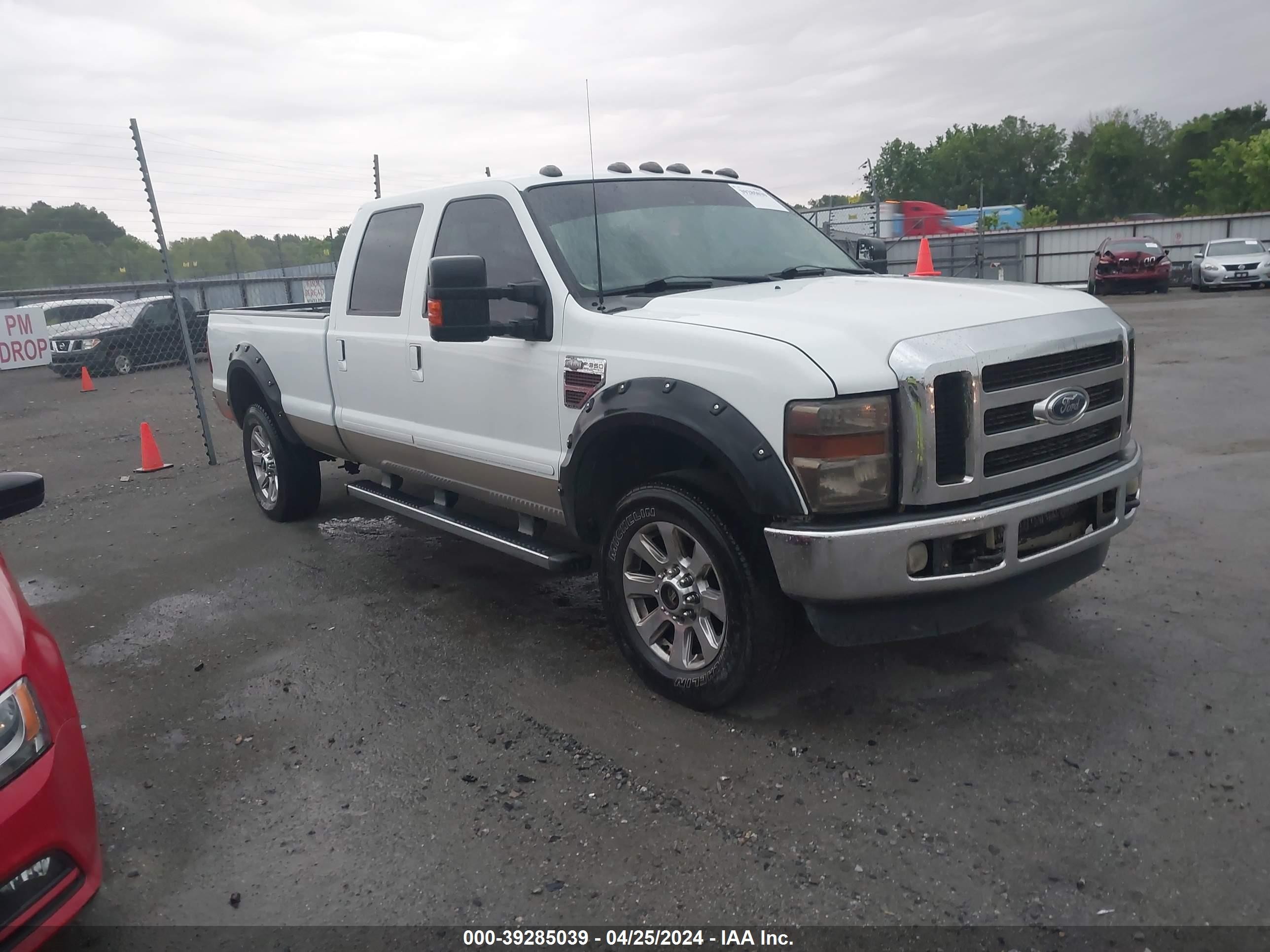 FORD F350 2008 1ftww31rx8ea24831