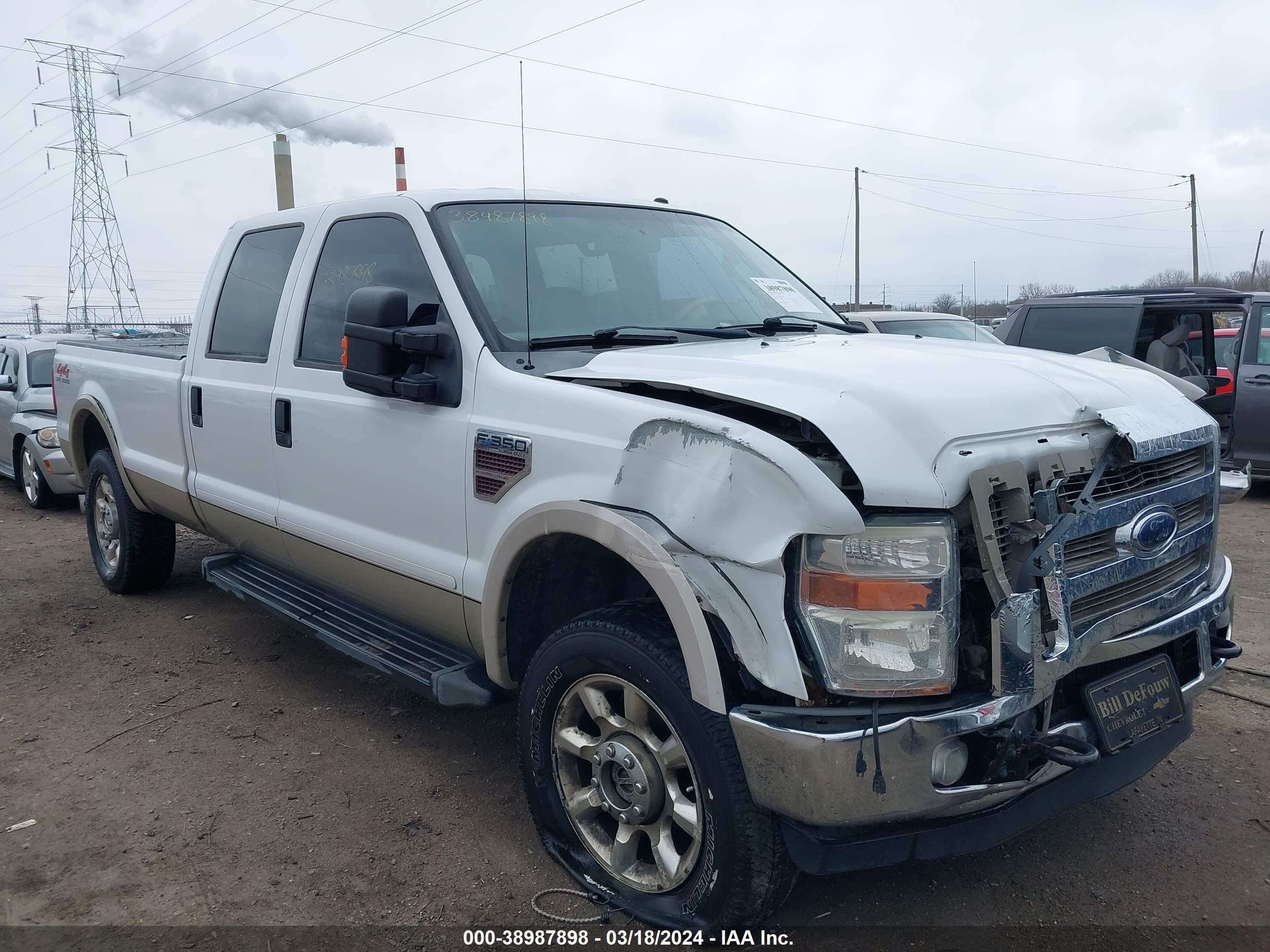 FORD F350 2008 1ftww31rx8ec09266