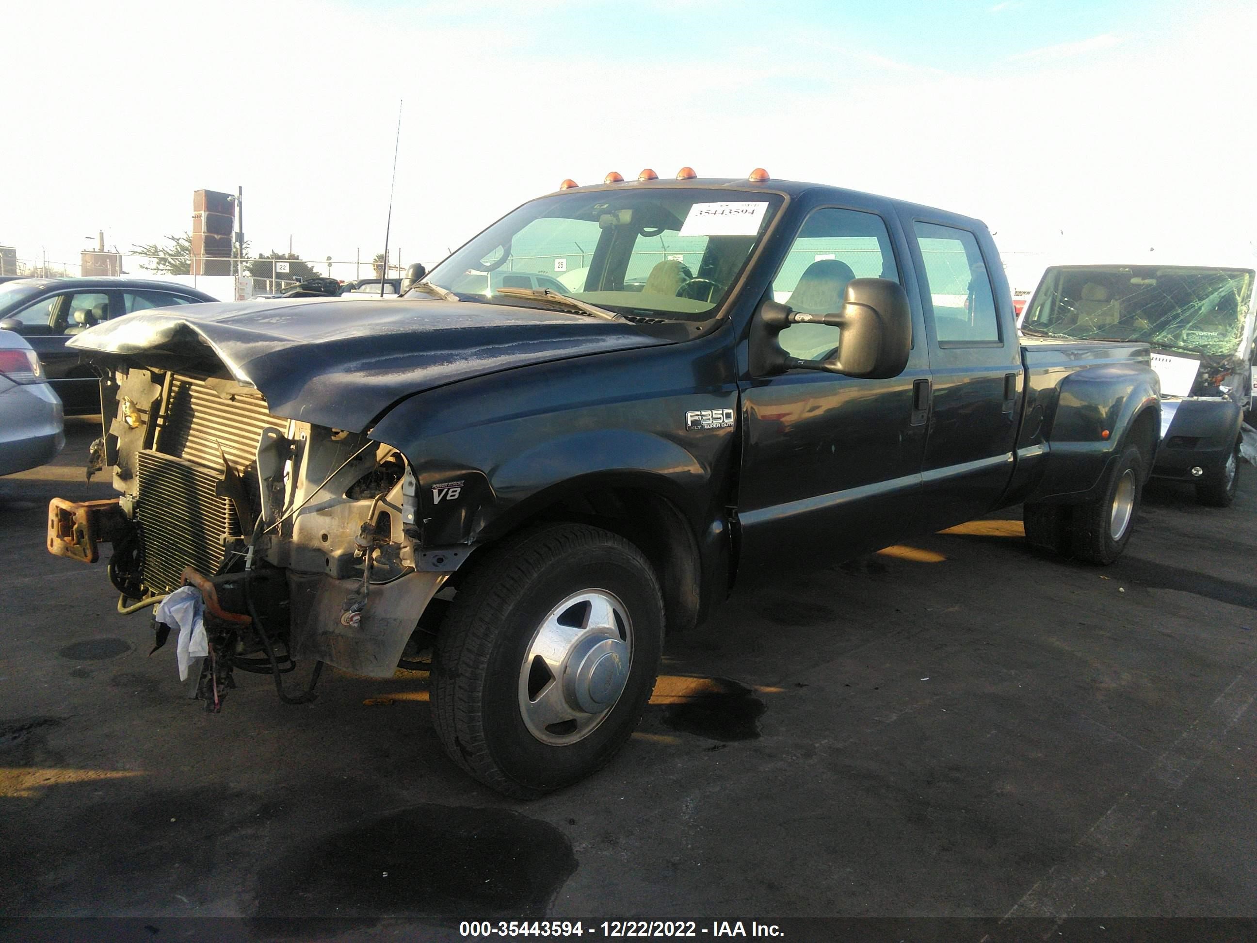 FORD F350 1999 1ftww32f1xeb77455