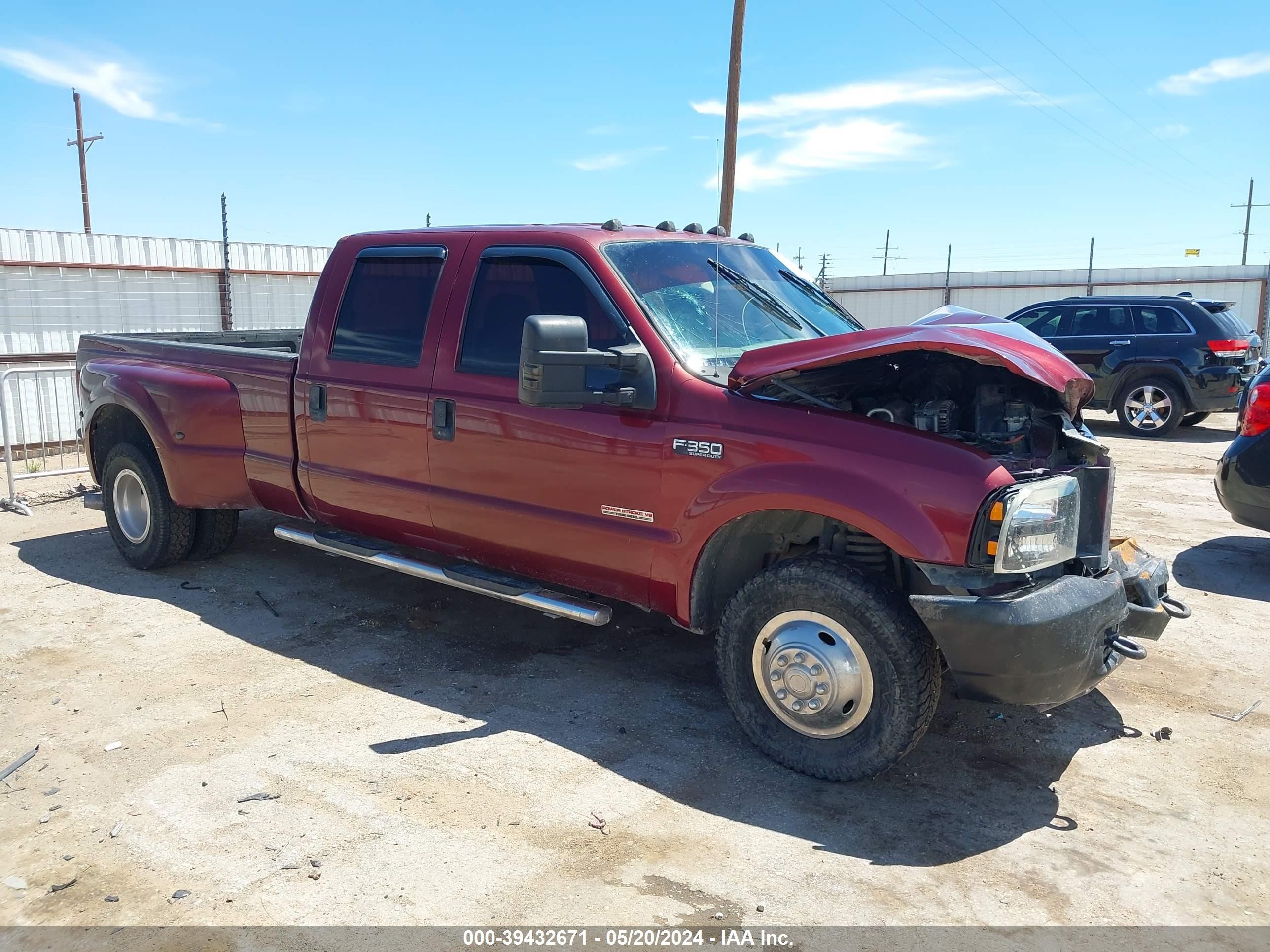 FORD F350 2004 1ftww32p44ec69776