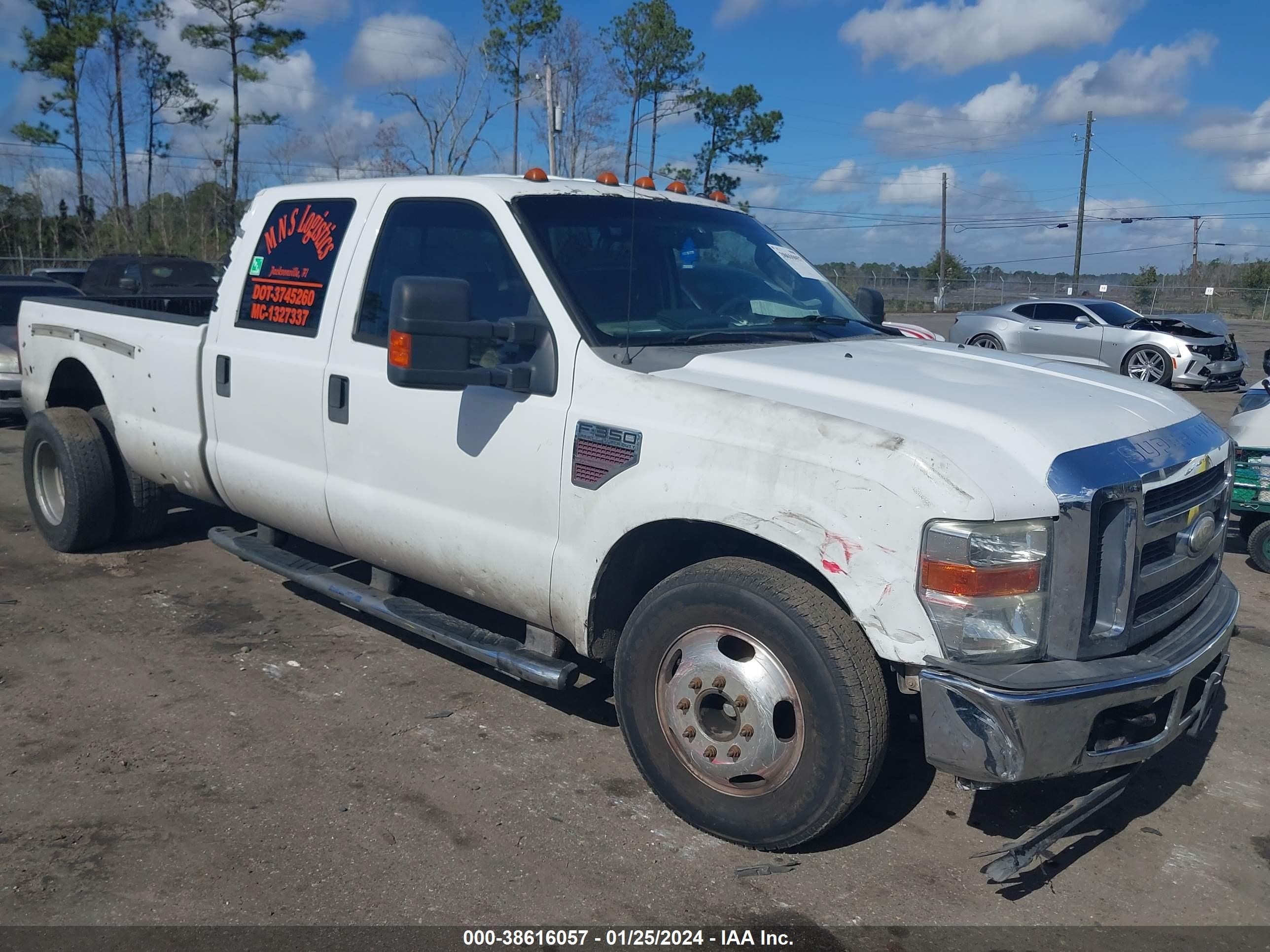 FORD F350 2008 1ftww32r08ec23529