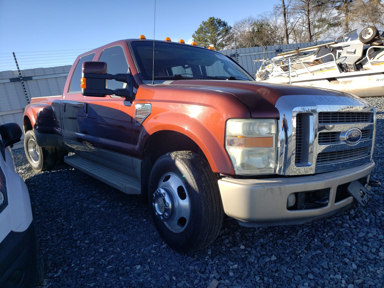 FORD F350 SUPER 2008 1ftww32rx8ed41507