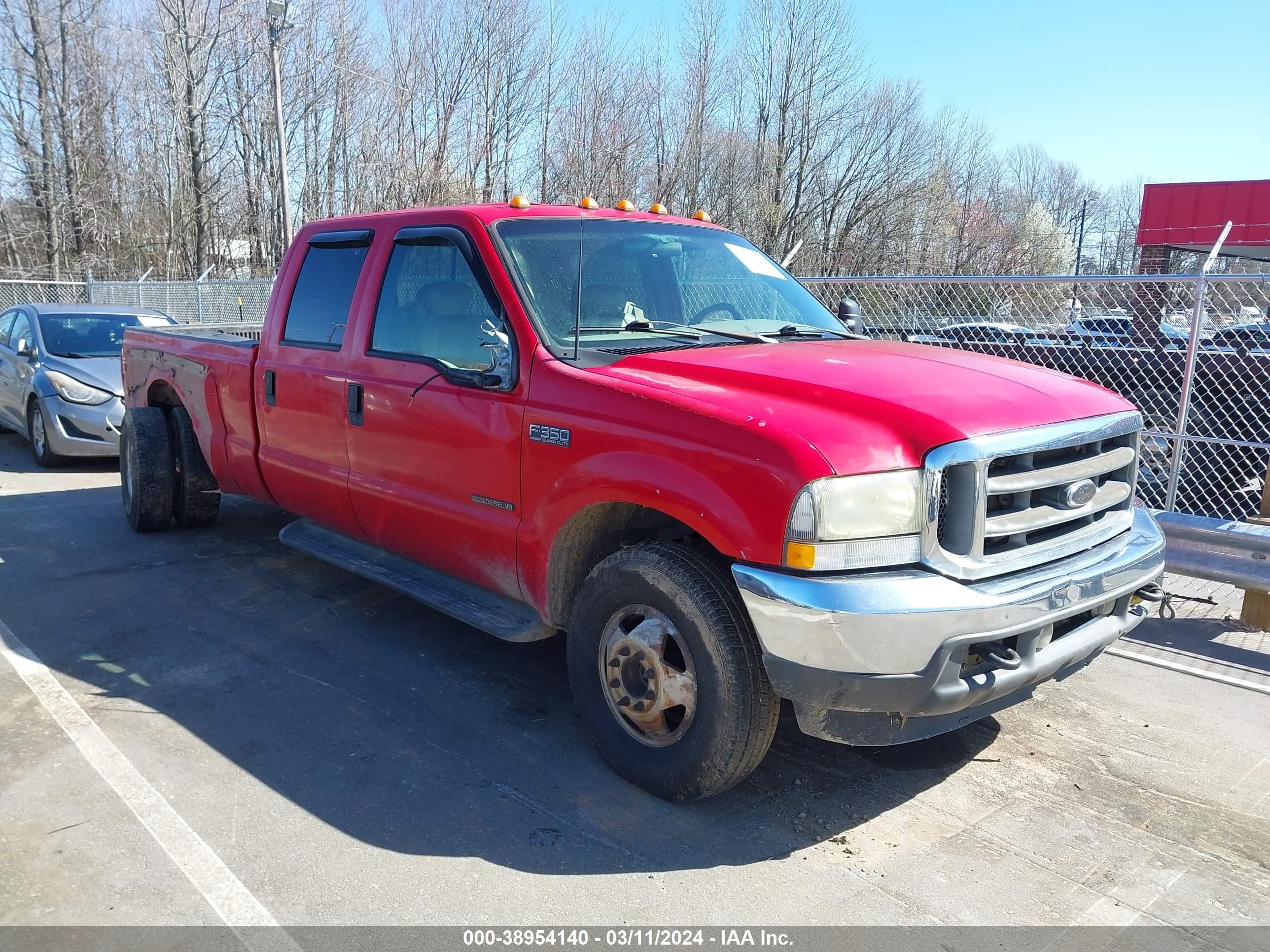 FORD F350 2002 1ftww33f92ea17671