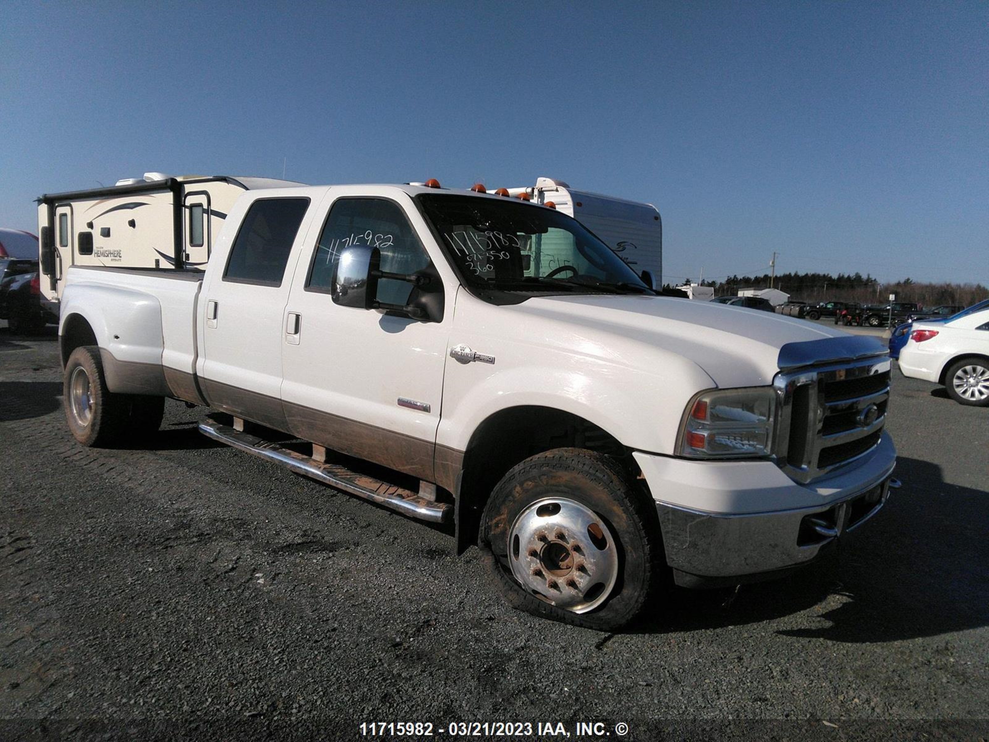 FORD F350 2007 1ftww33p07ea95336