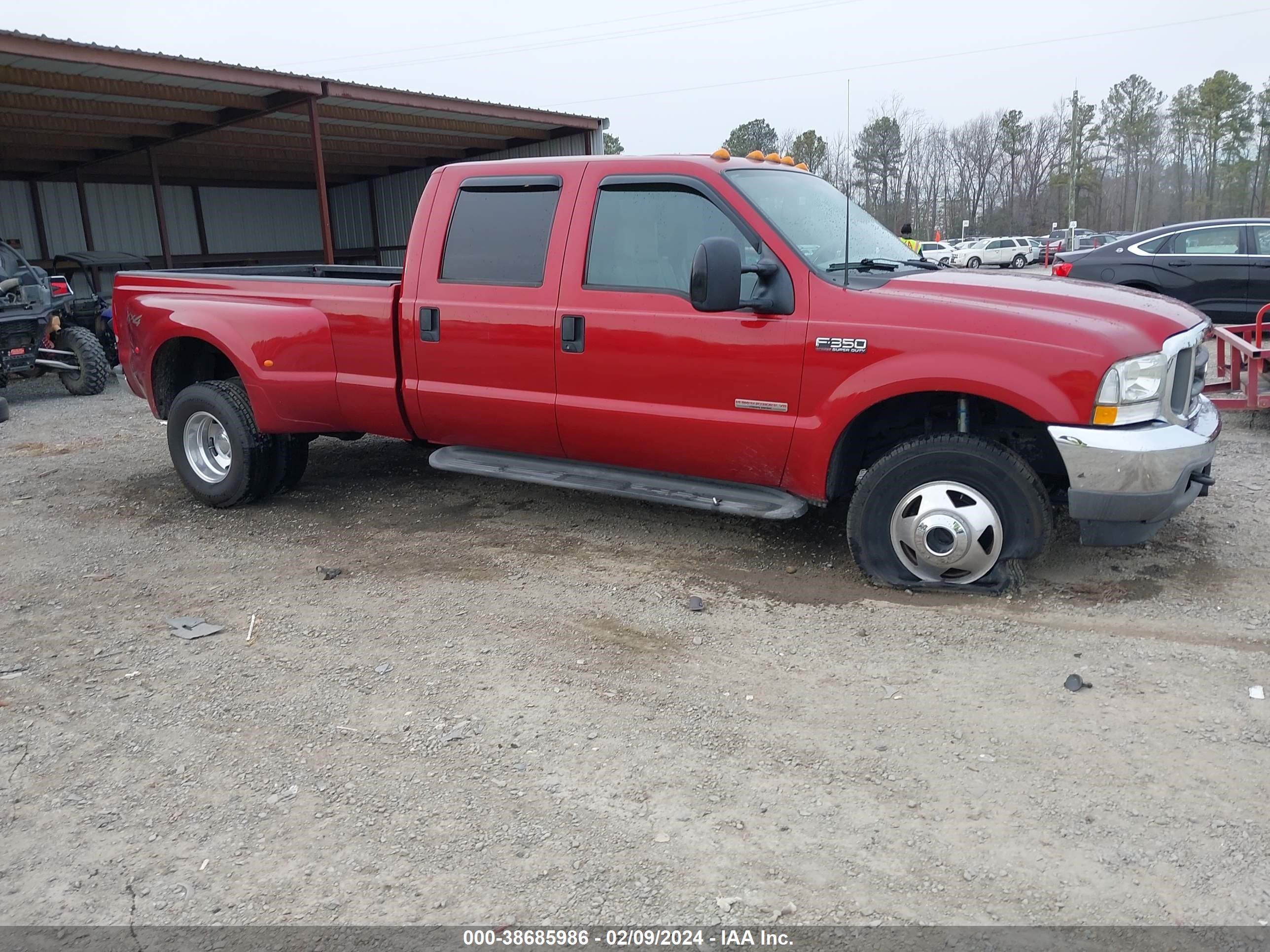 FORD F350 2003 1ftww33p43ec42493