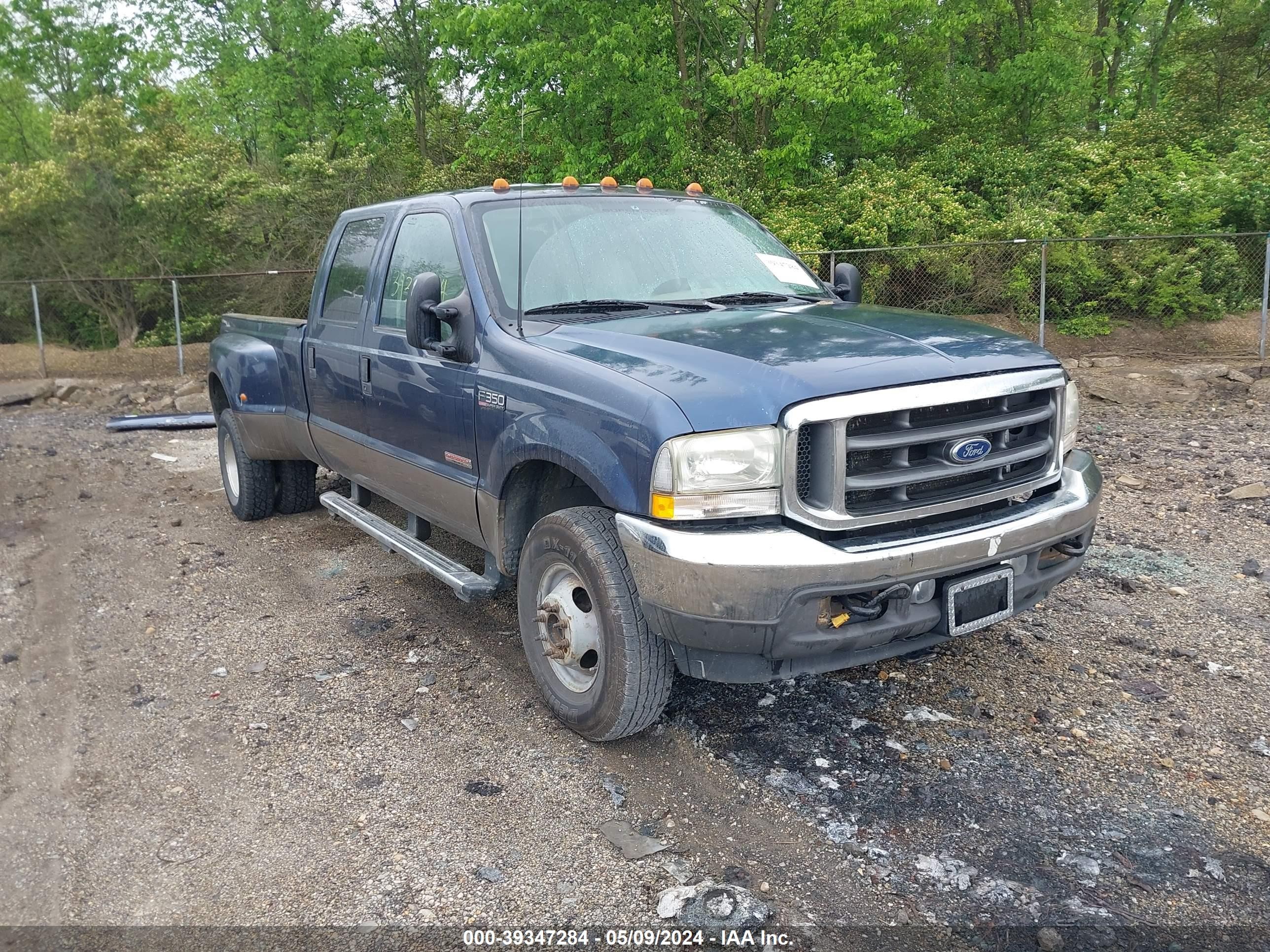 FORD F350 2004 1ftww33p54ee01166