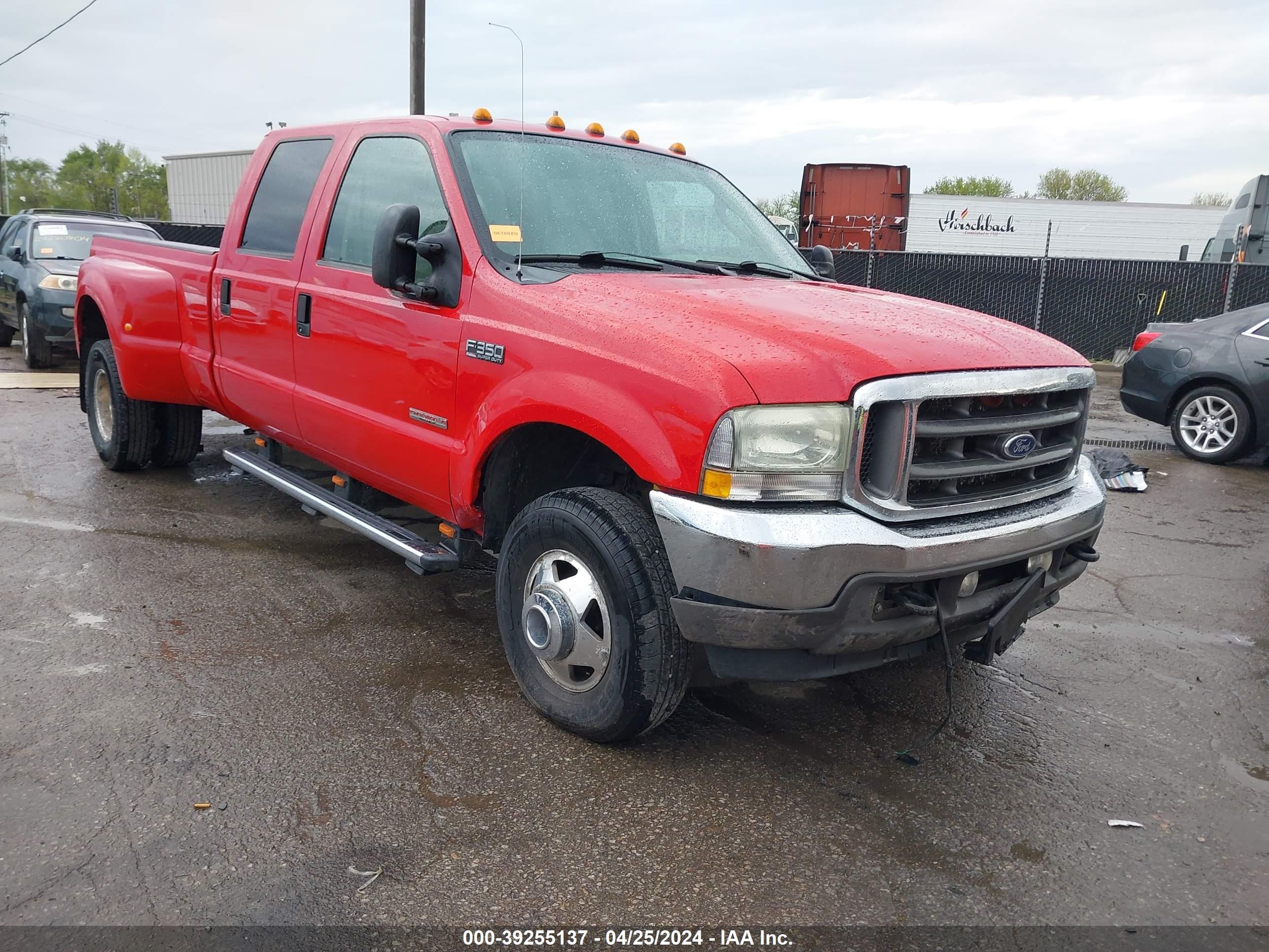 FORD F350 2004 1ftww33p84ec45415