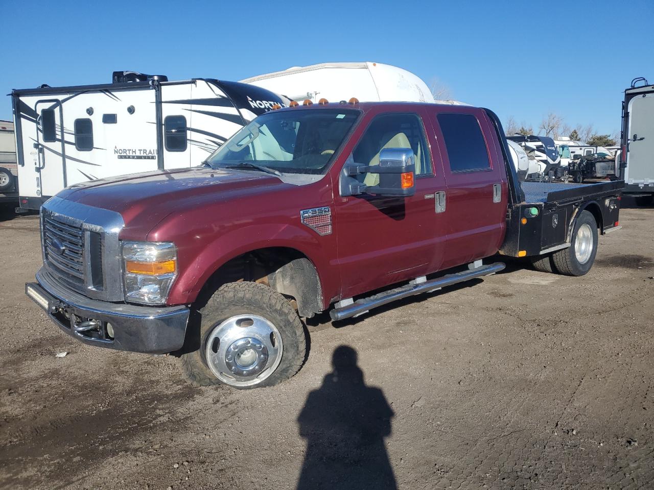 FORD F350 2008 1ftww33r38ed24711