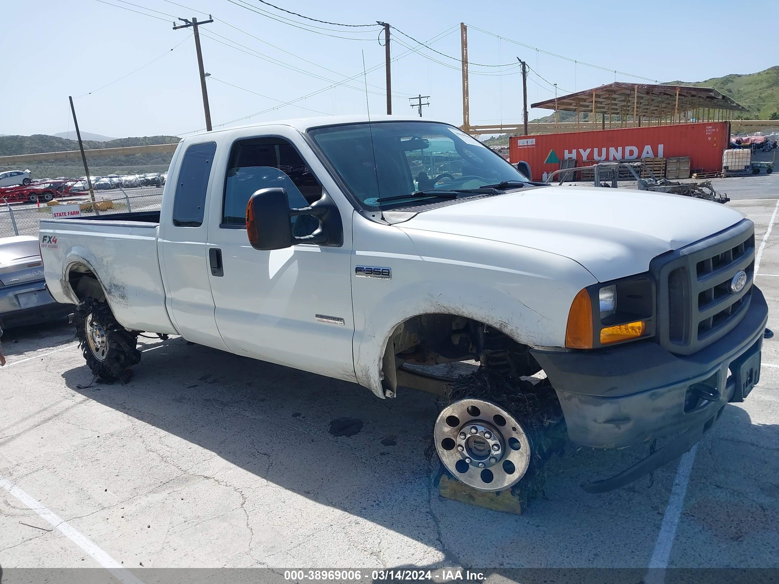 FORD F350 2007 1ftwx31p17eb13391